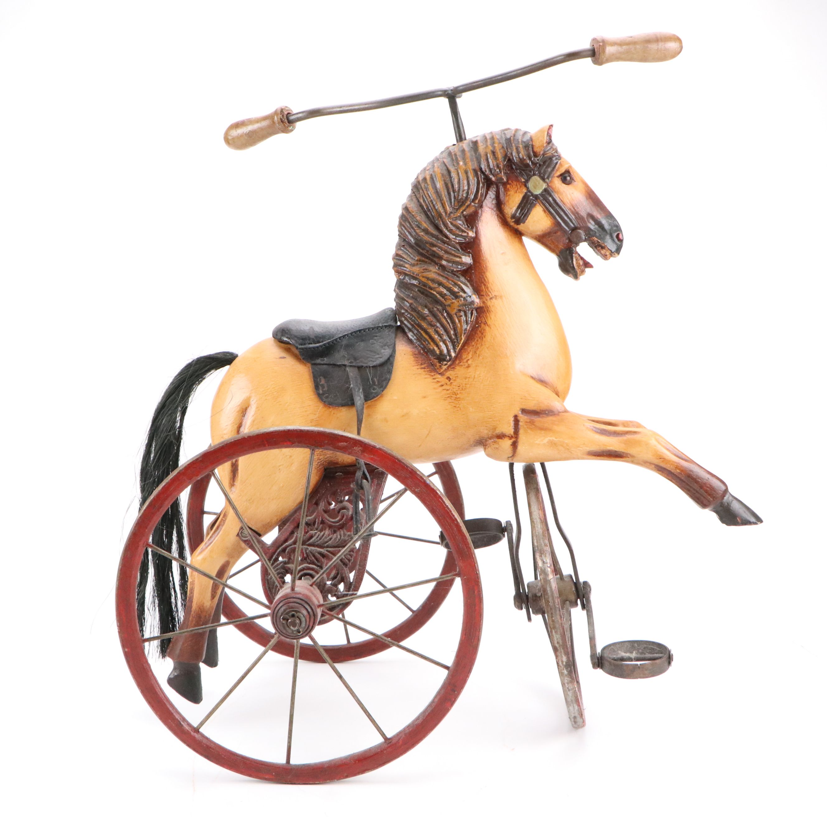 Vintage Carousel Style Horse Tricycle
