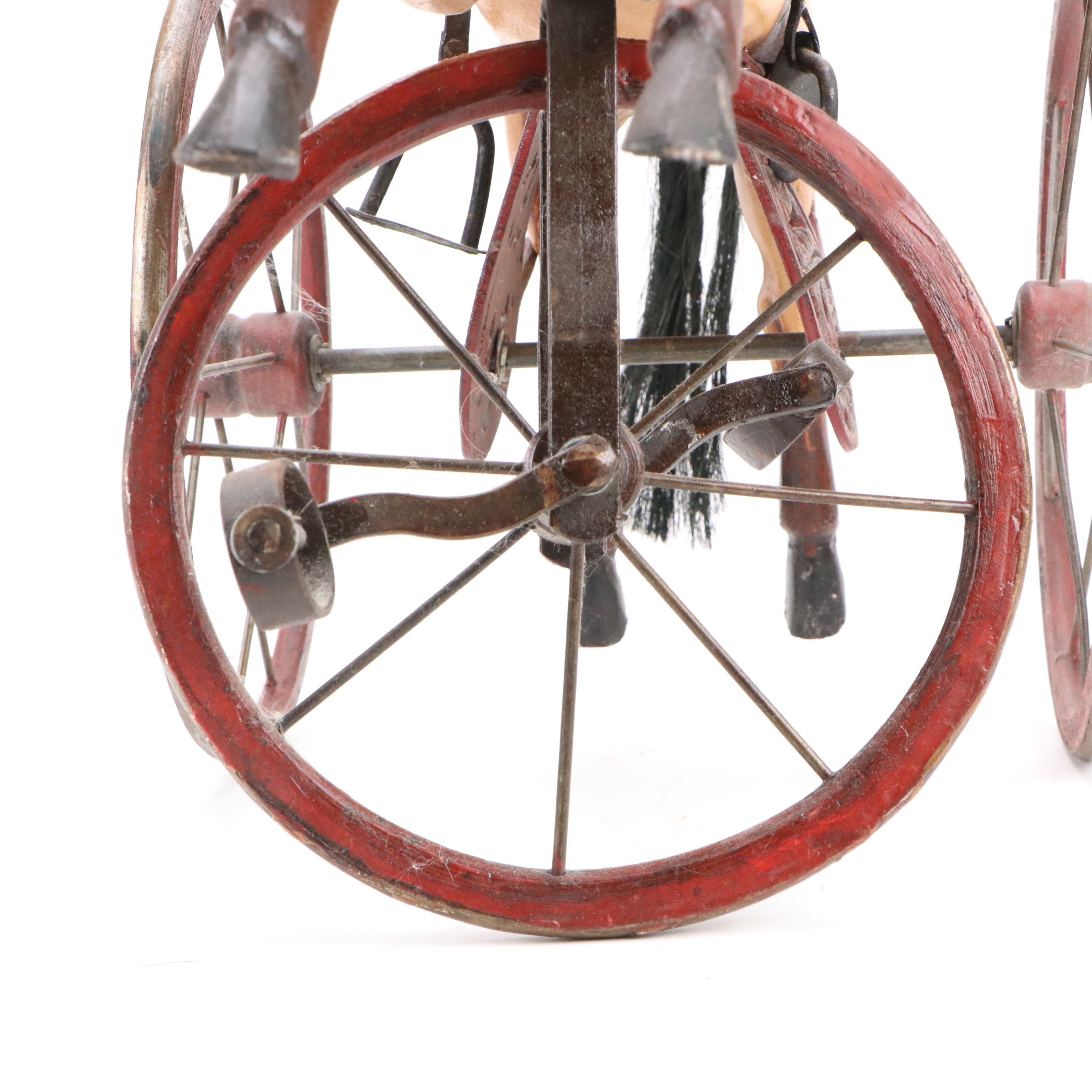 Vintage Carousel Style Horse Tricycle