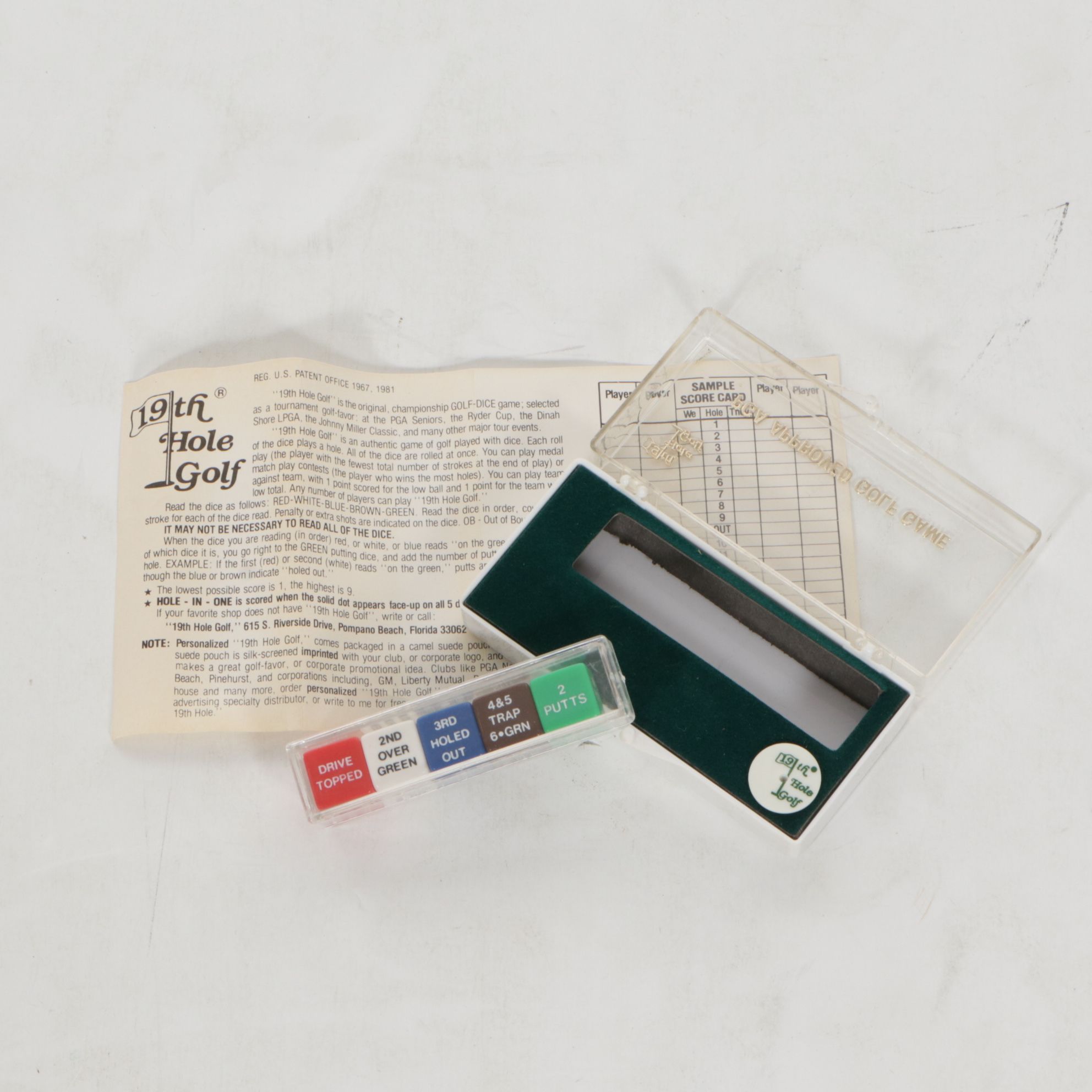 "Go For the Green" and "Fore" with "Break Par" and More Golf Games, Late 20th C.