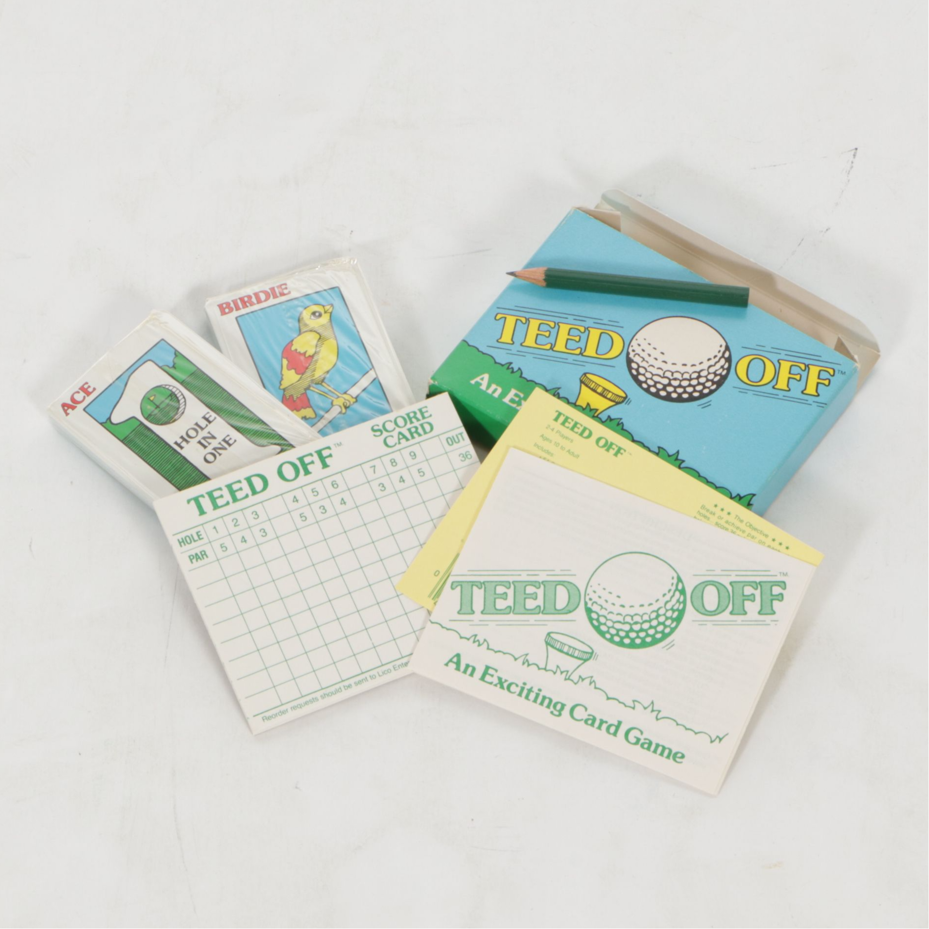 "Go For the Green" and "Fore" with "Break Par" and More Golf Games, Late 20th C.
