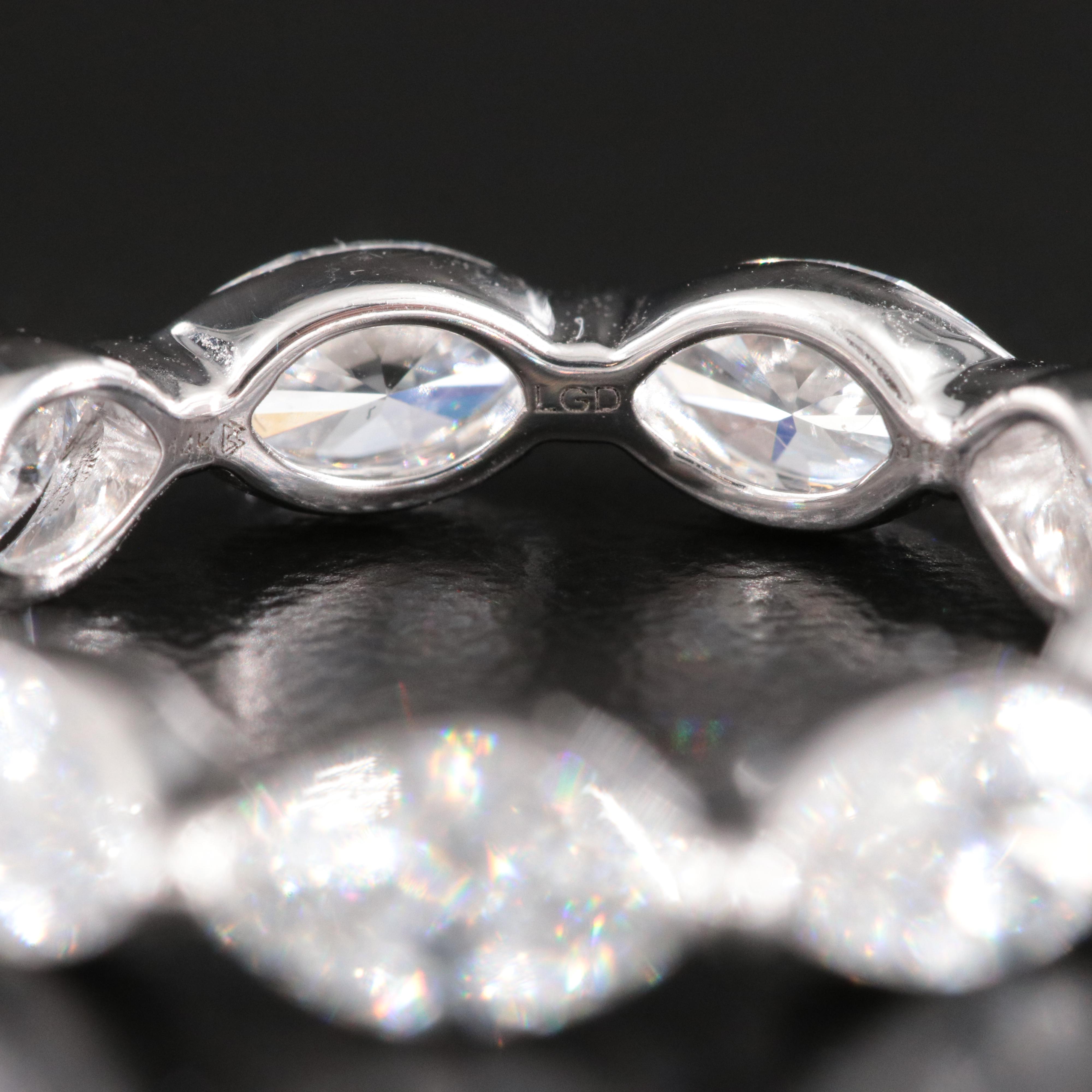 14K 3.00 CTW Lab Grown Diamond Eternity Band