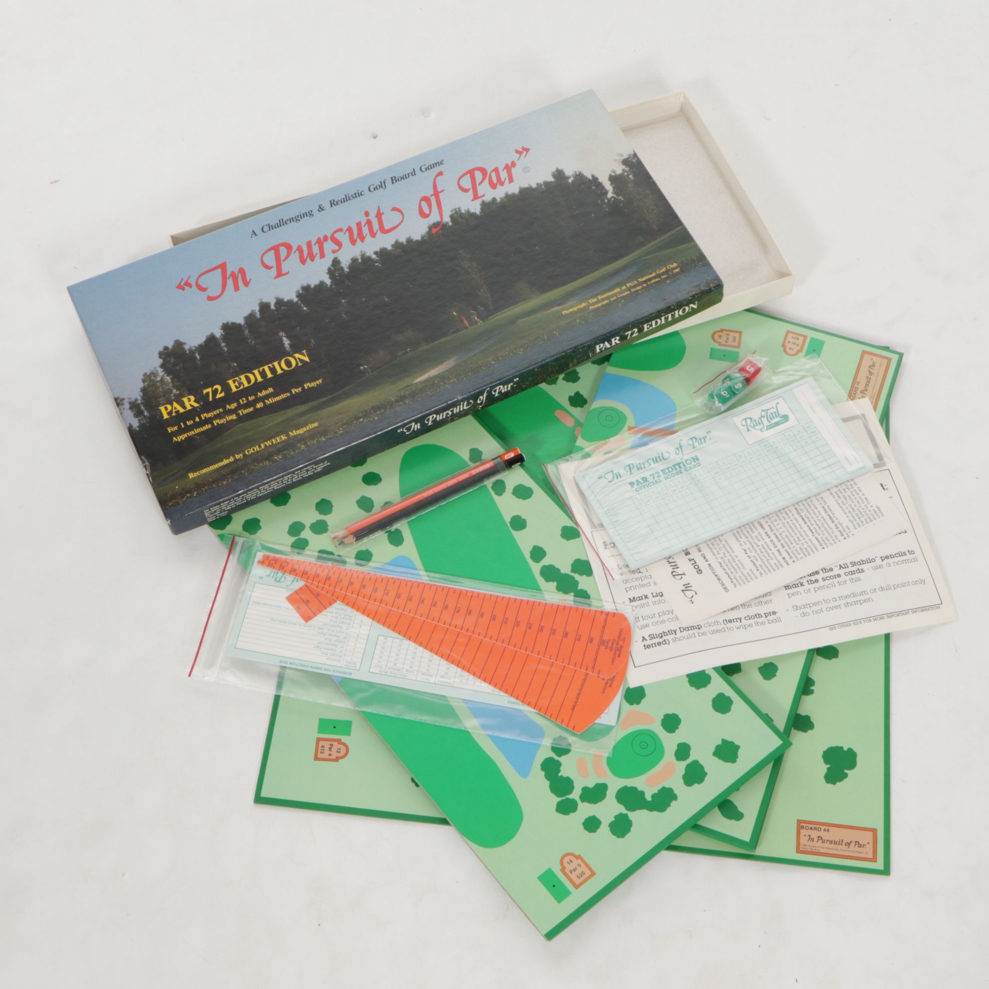 "Go For the Green" and "Fore" with "Break Par" and More Golf Games, Late 20th C.