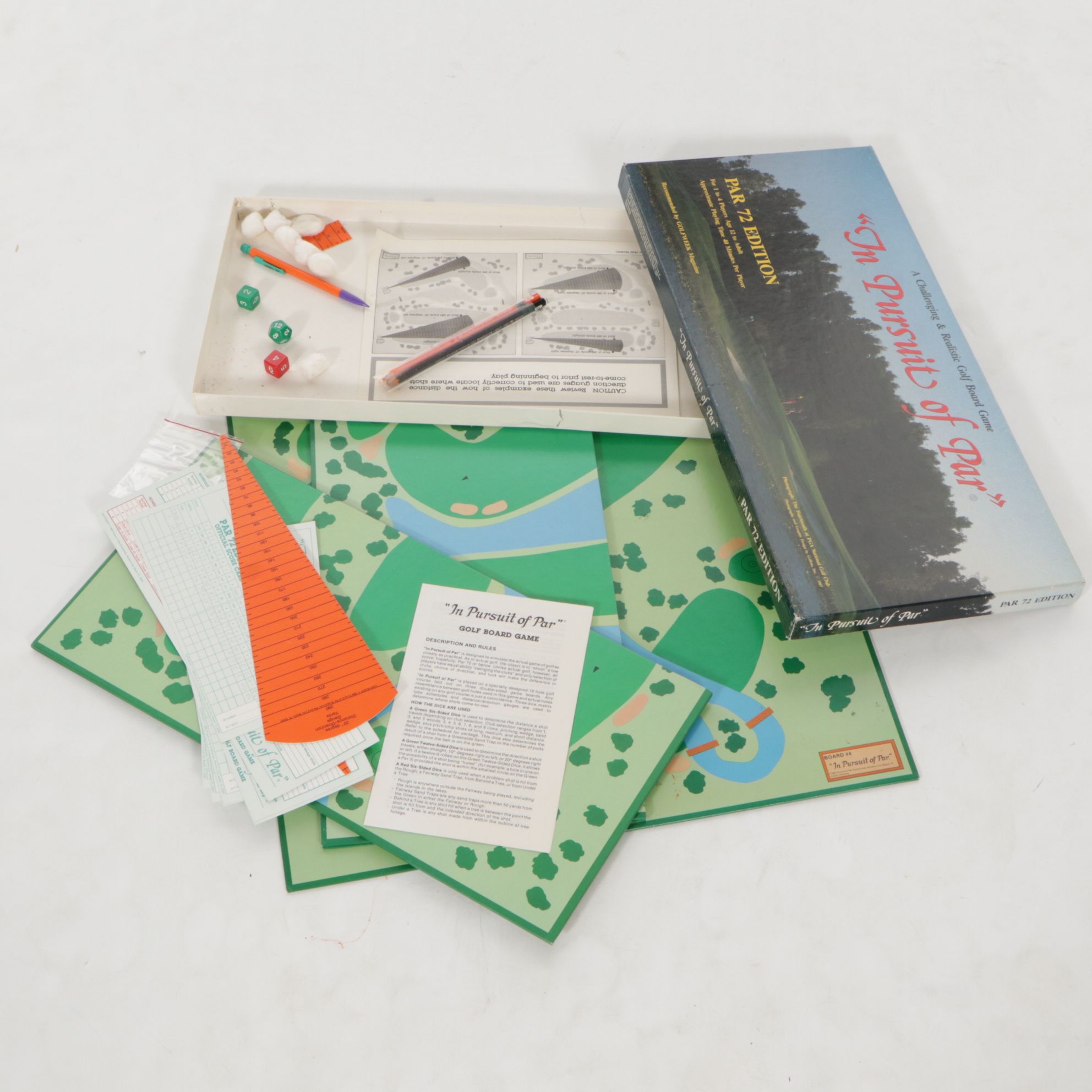 "Go For the Green" and "Fore" with "Break Par" and More Golf Games, Late 20th C.