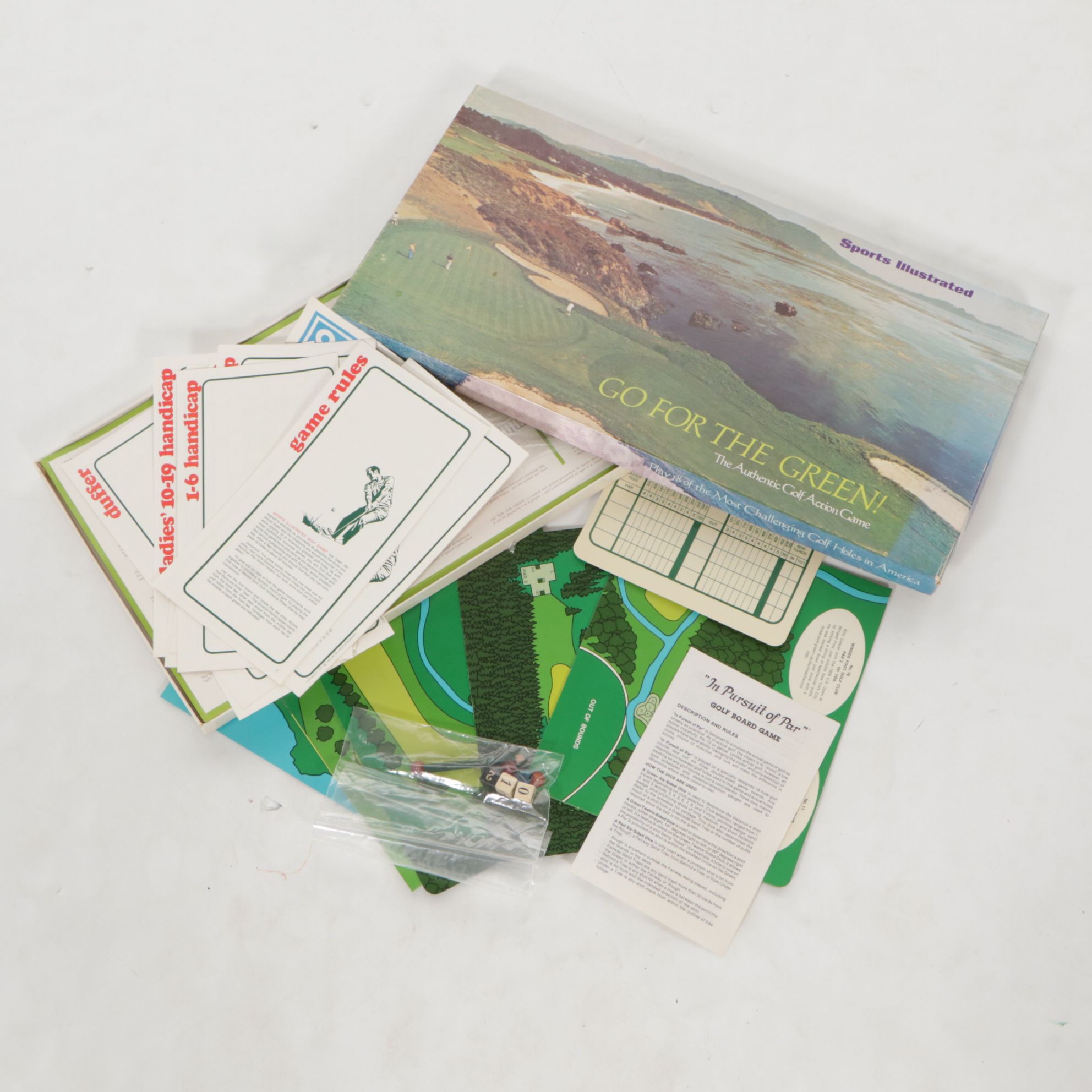 "Go For the Green" and "Fore" with "Break Par" and More Golf Games, Late 20th C.