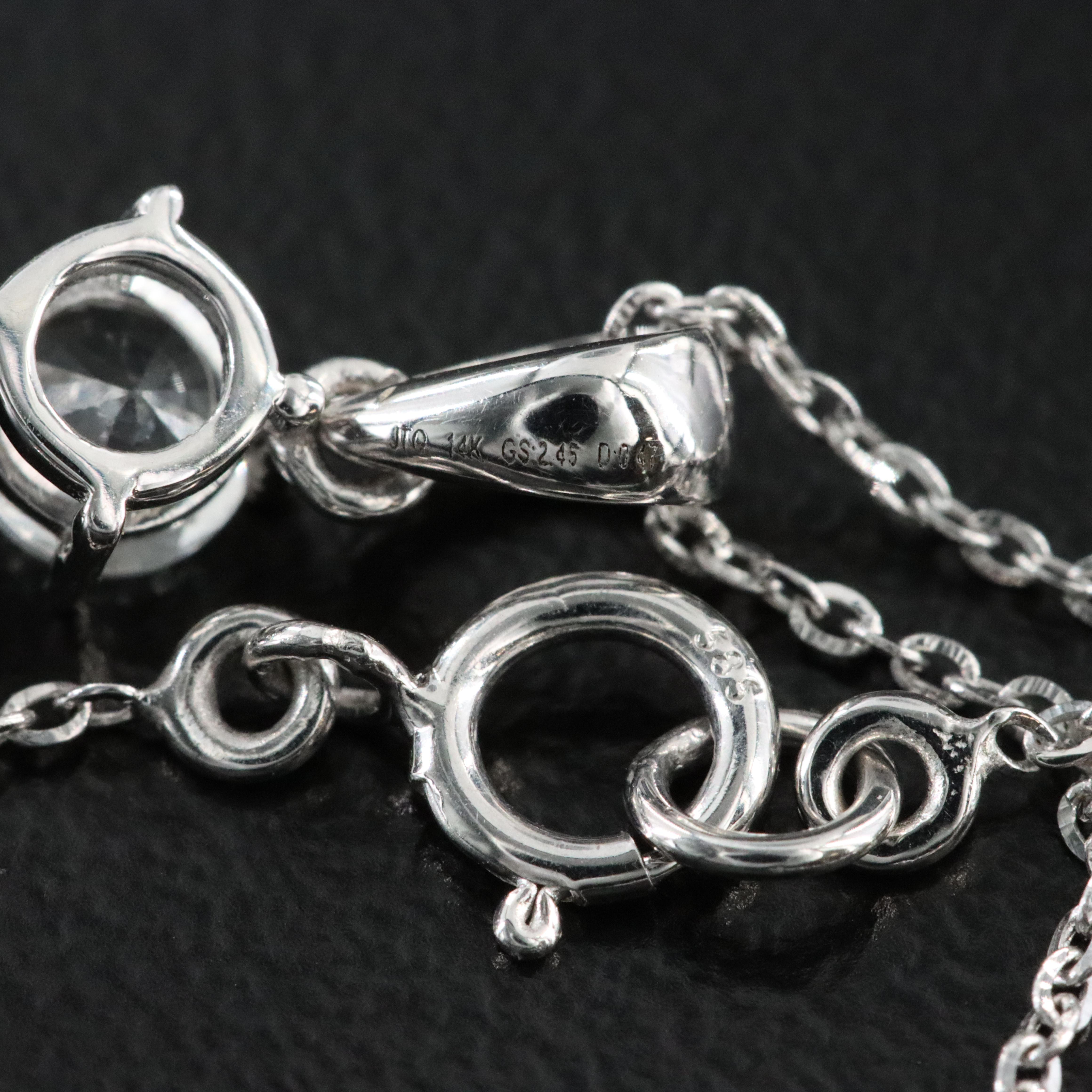 14K 1.90 CT Ruby, White Sapphire, and Diamond Necklace with IGI Jewelry Report