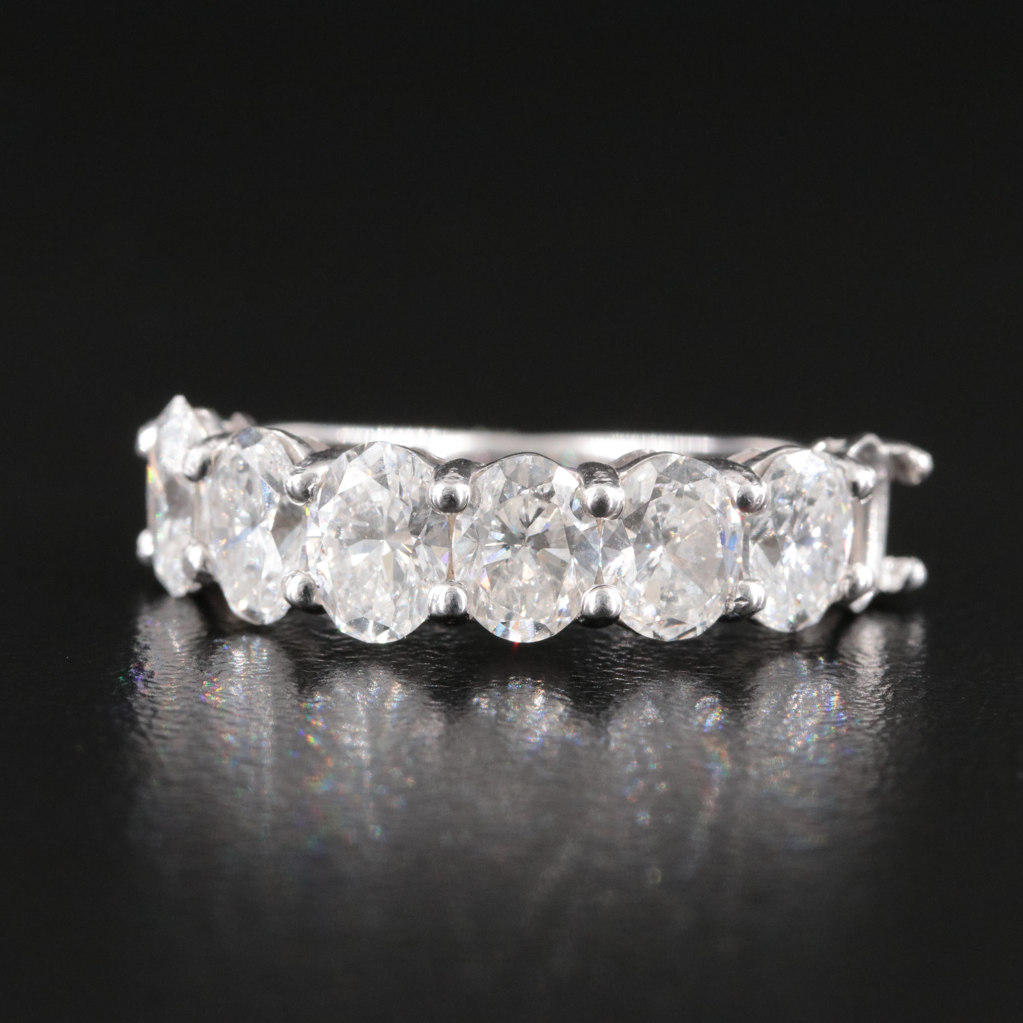 14K 2.57 CTW Lab Grown Diamond Ring