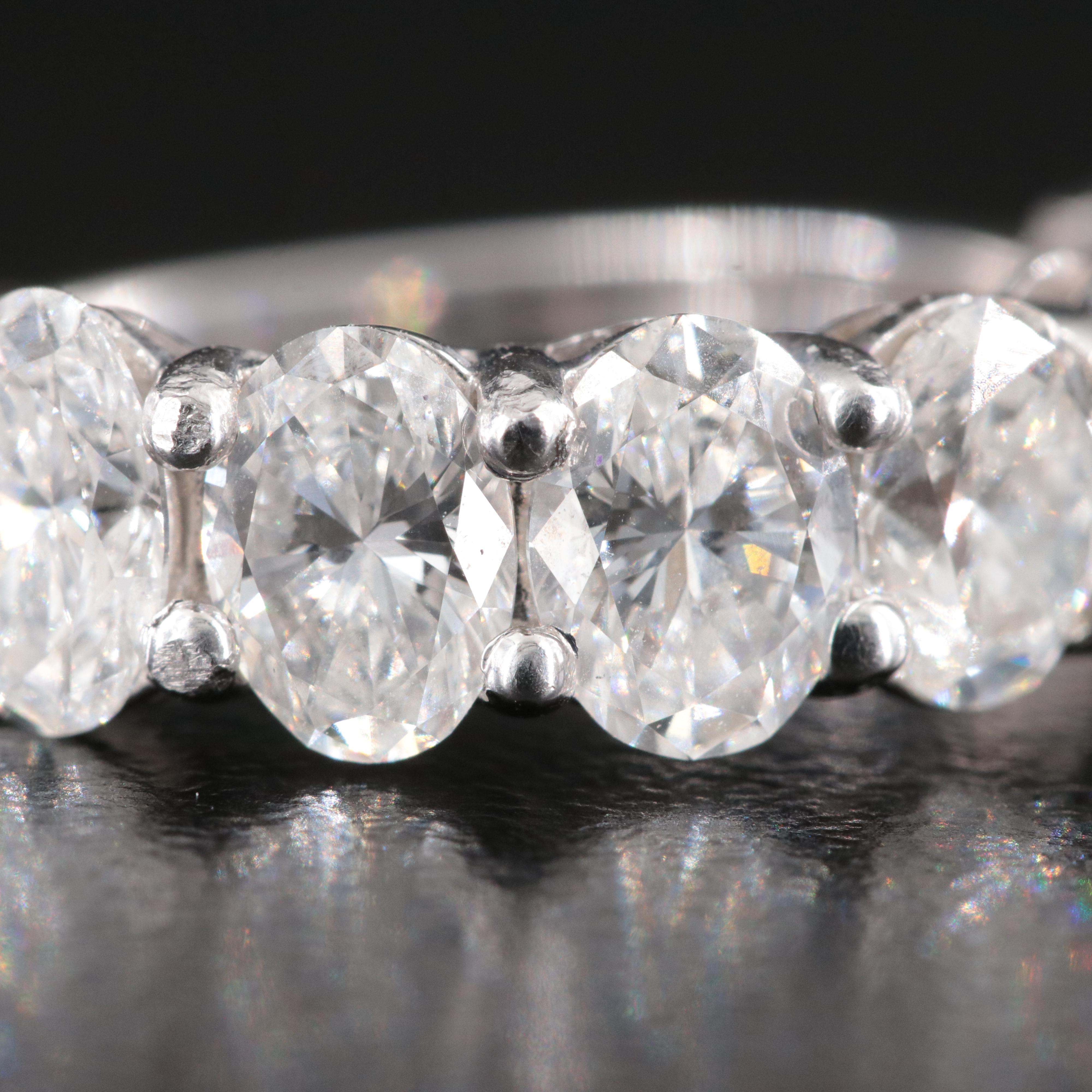 14K 2.57 CTW Lab Grown Diamond Ring