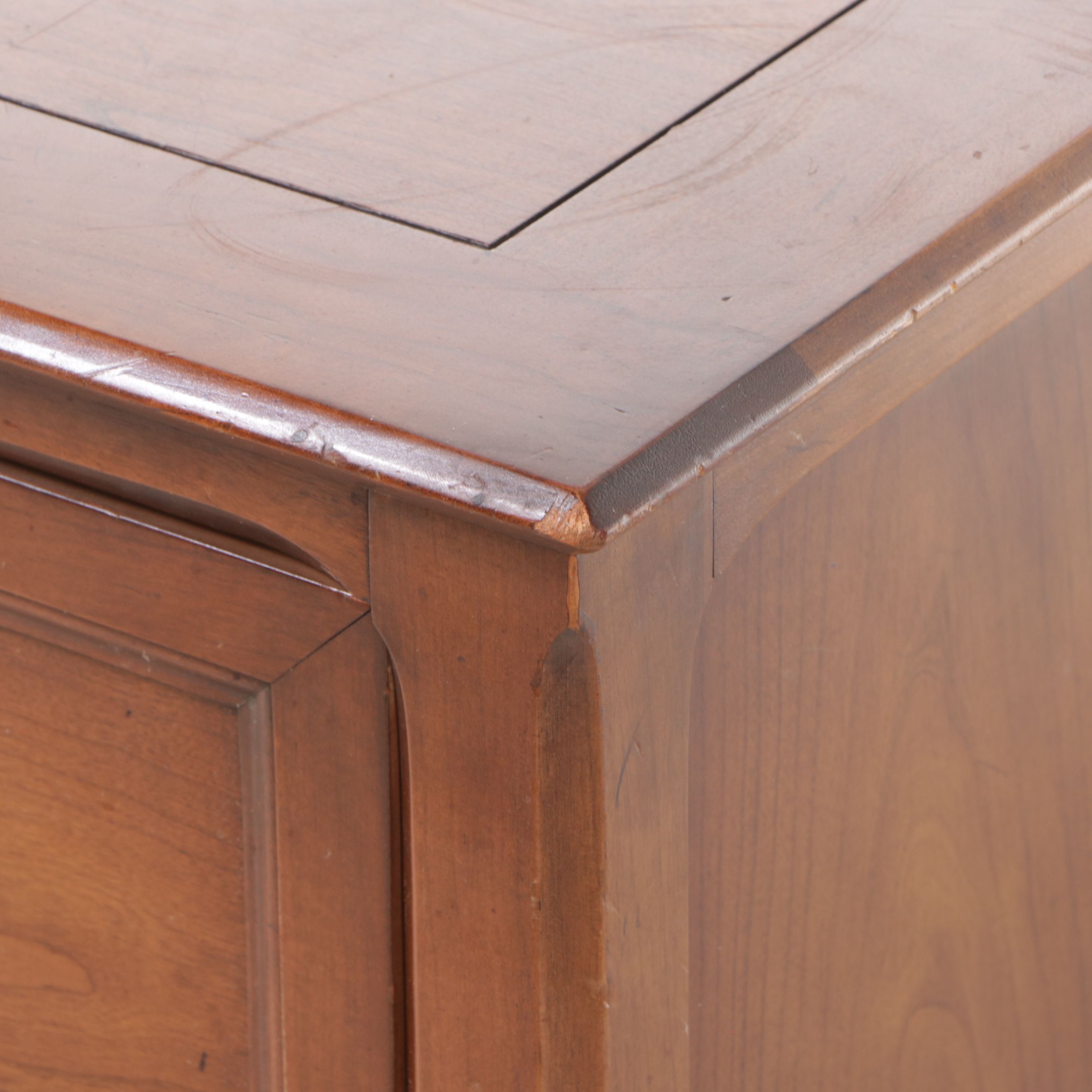 Century Furniture Mid Century Modern Walnut Credenza, Late 20th Century