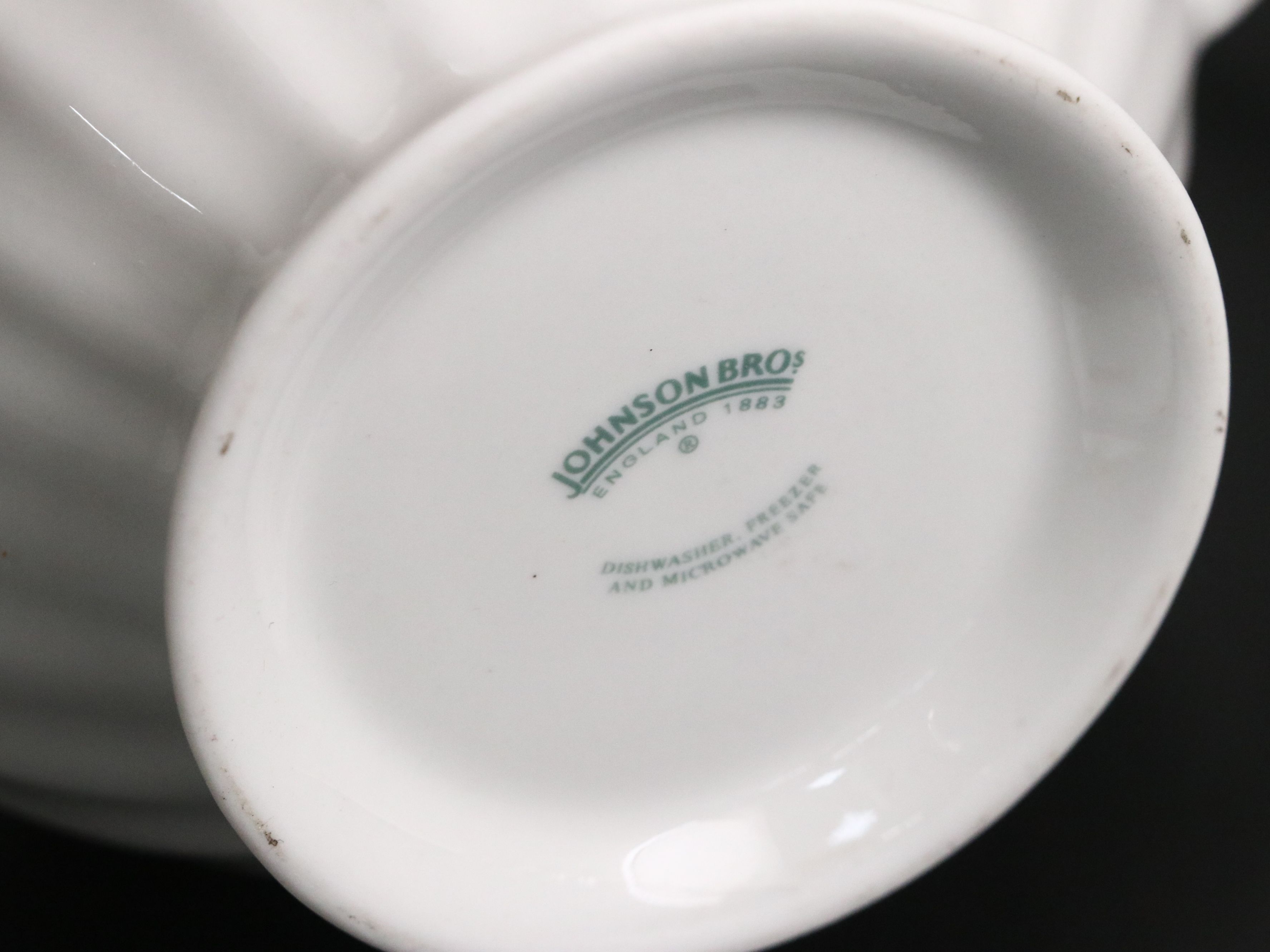 Adams "Azalea" Ironstone Pitcher with Johnson Bros. and More Porcelain Teapots