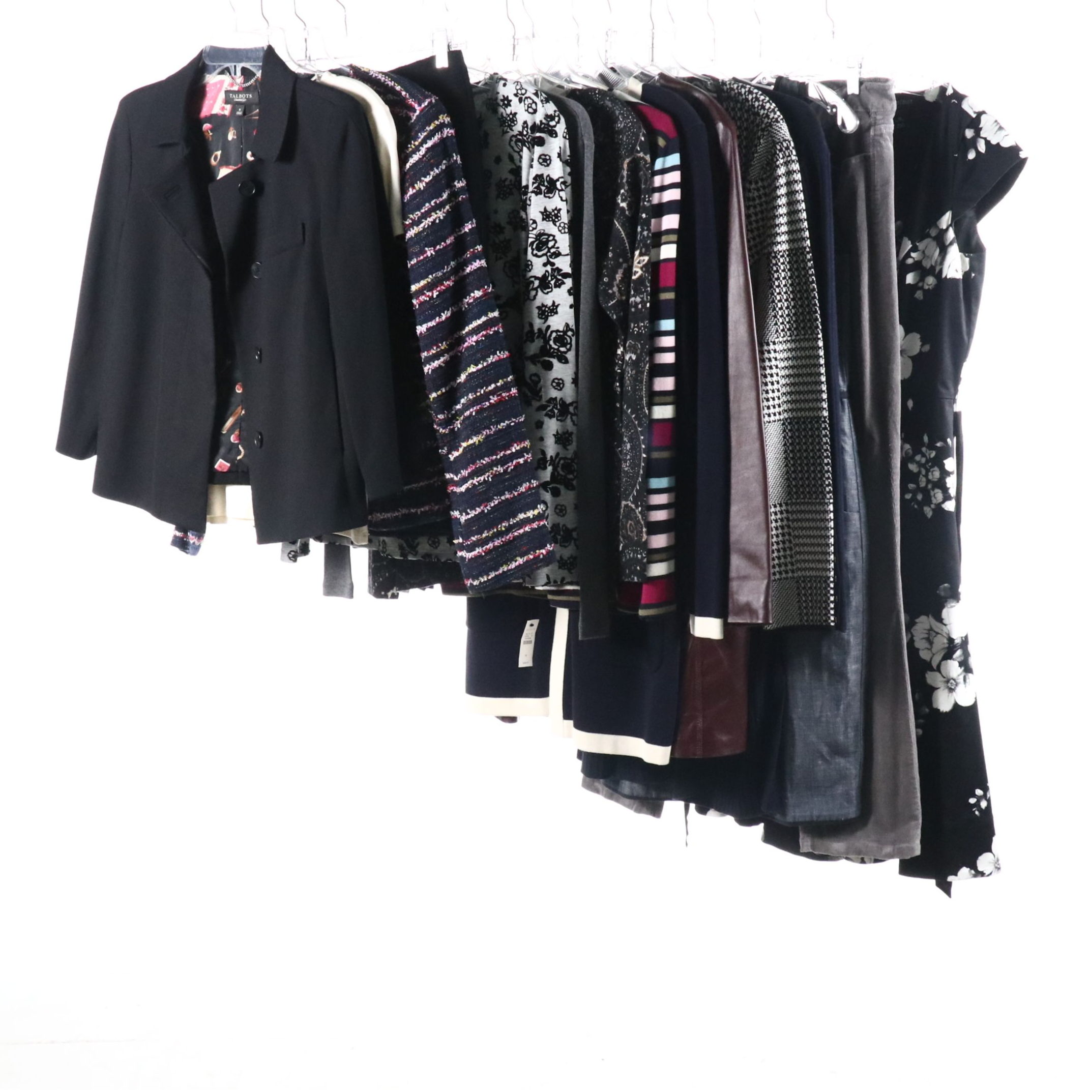 City Chic Capsule Wardrobe Featuring Talbots, Neiman Marcus, and Ann Taylor