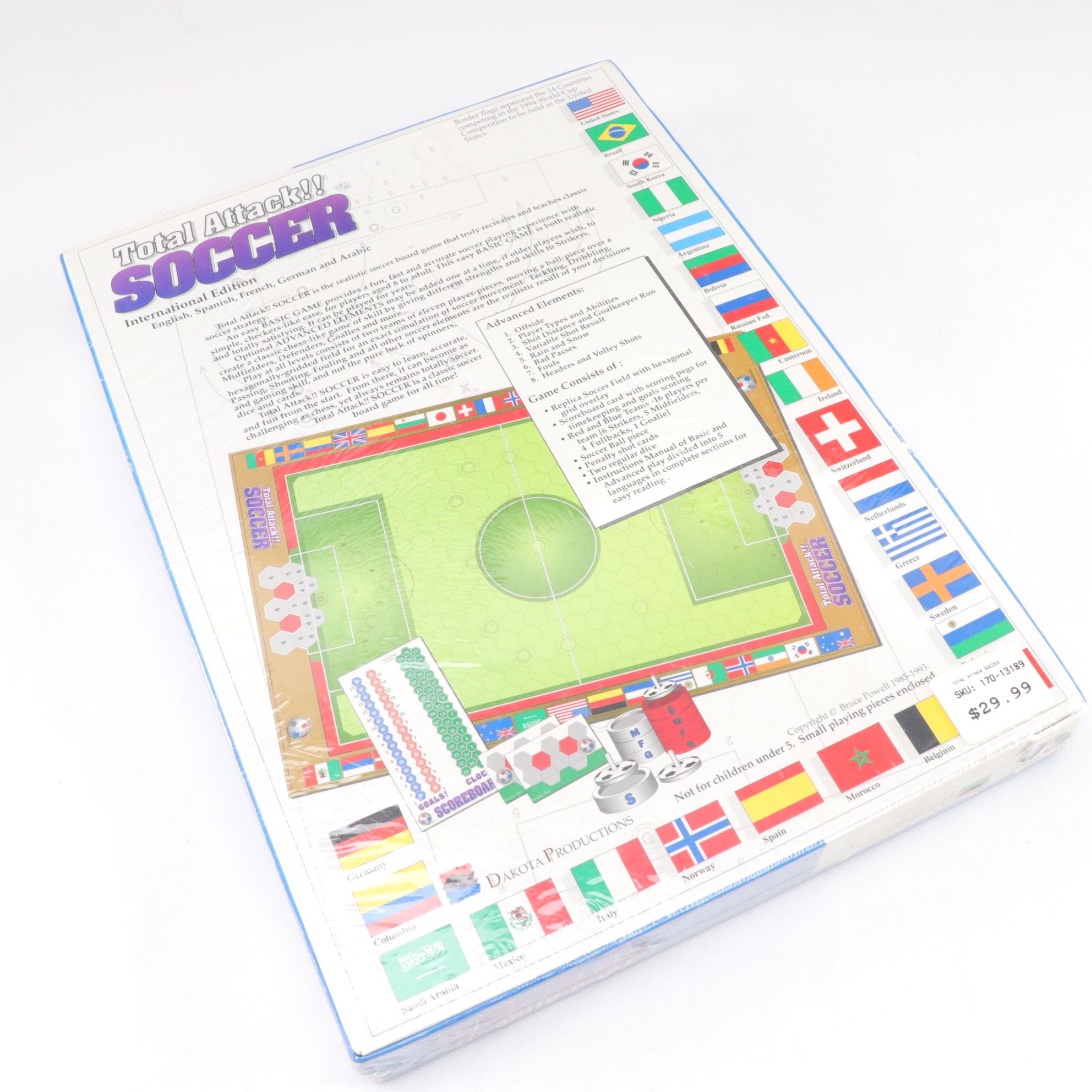 "Total Attack!! Soccer", "Tipp-Kick", and Six More Sports Board Games