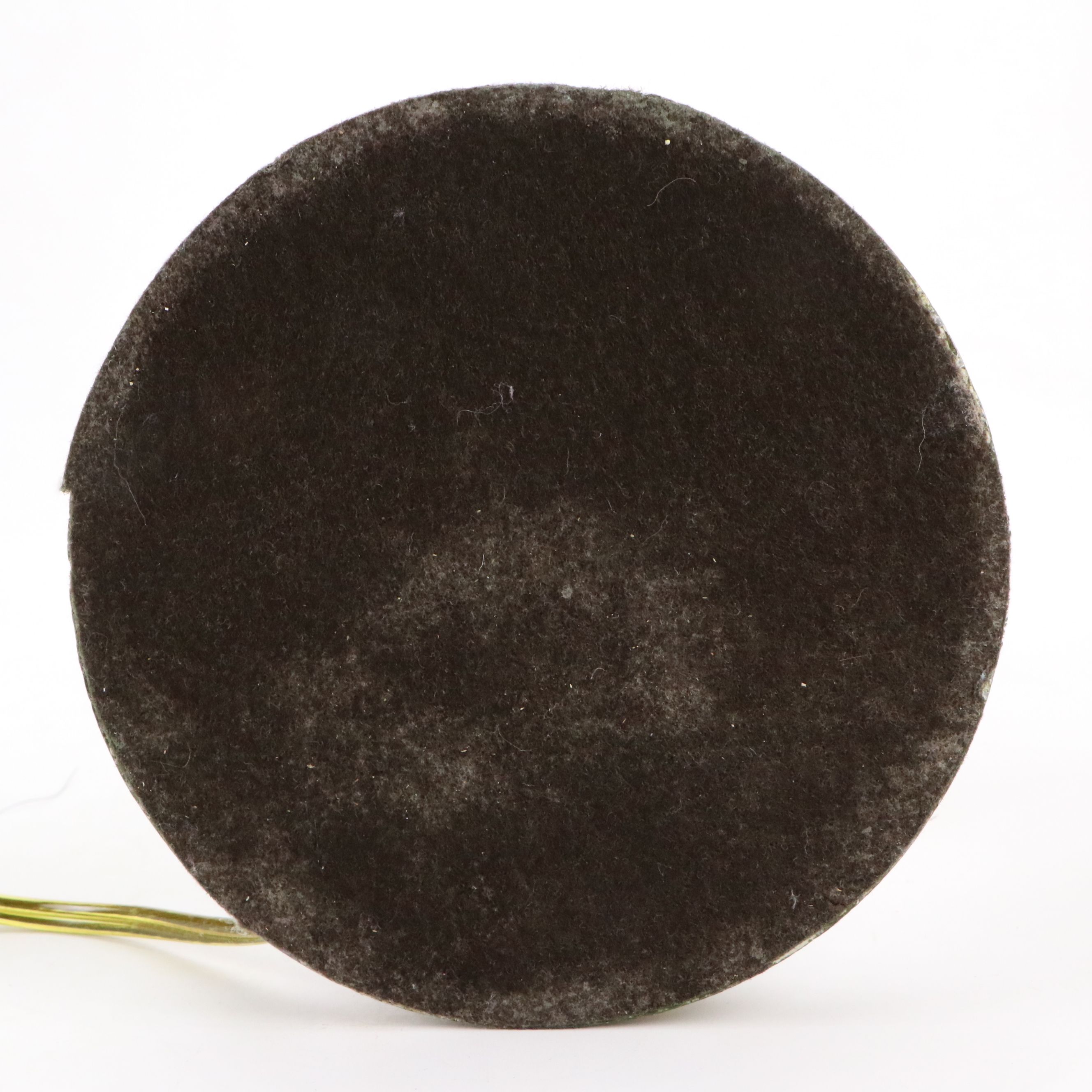 Wildwood Italian Modern Painted Lilies Table Lamp with Gingham Shade