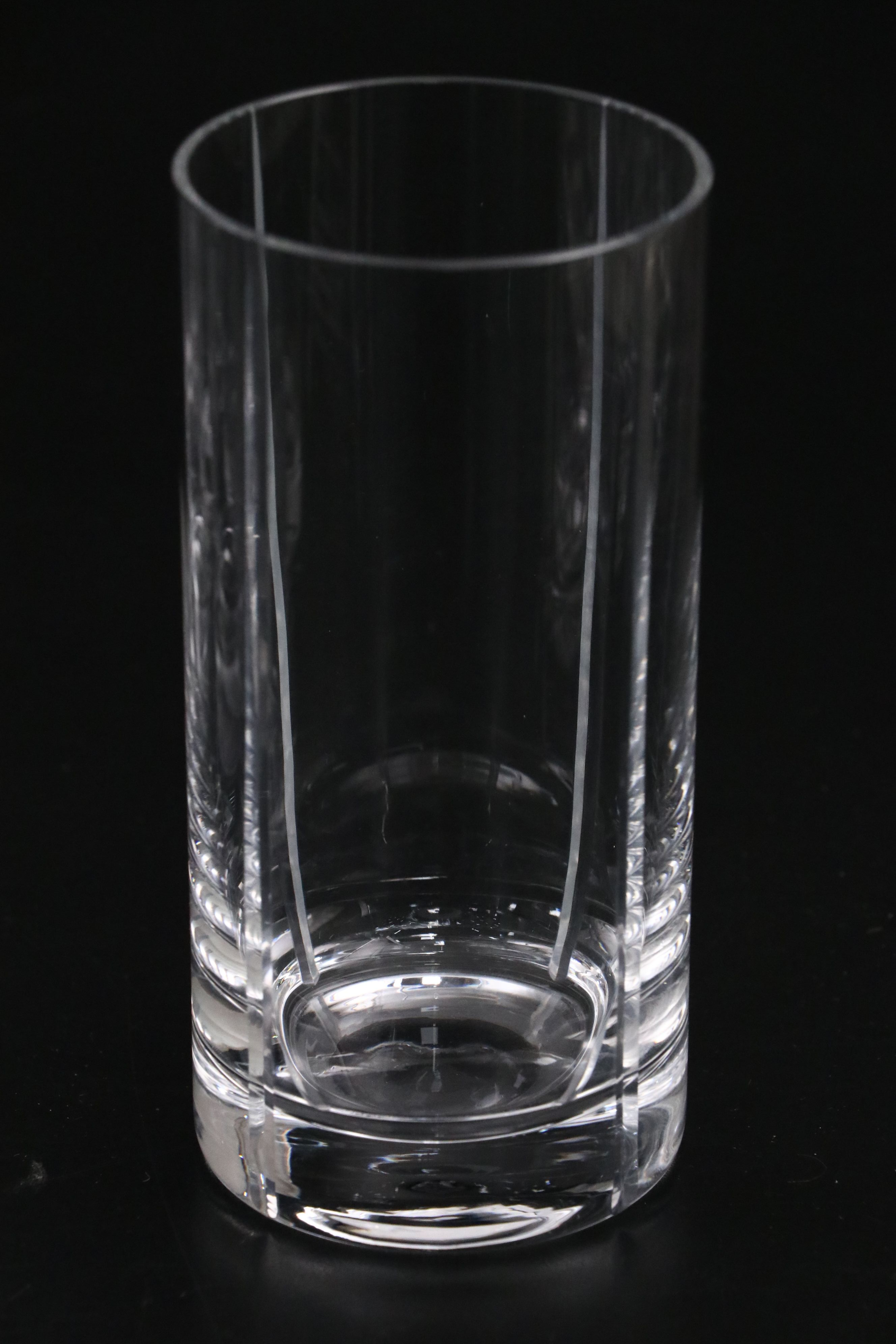 Cut Paneled Highball Glasses