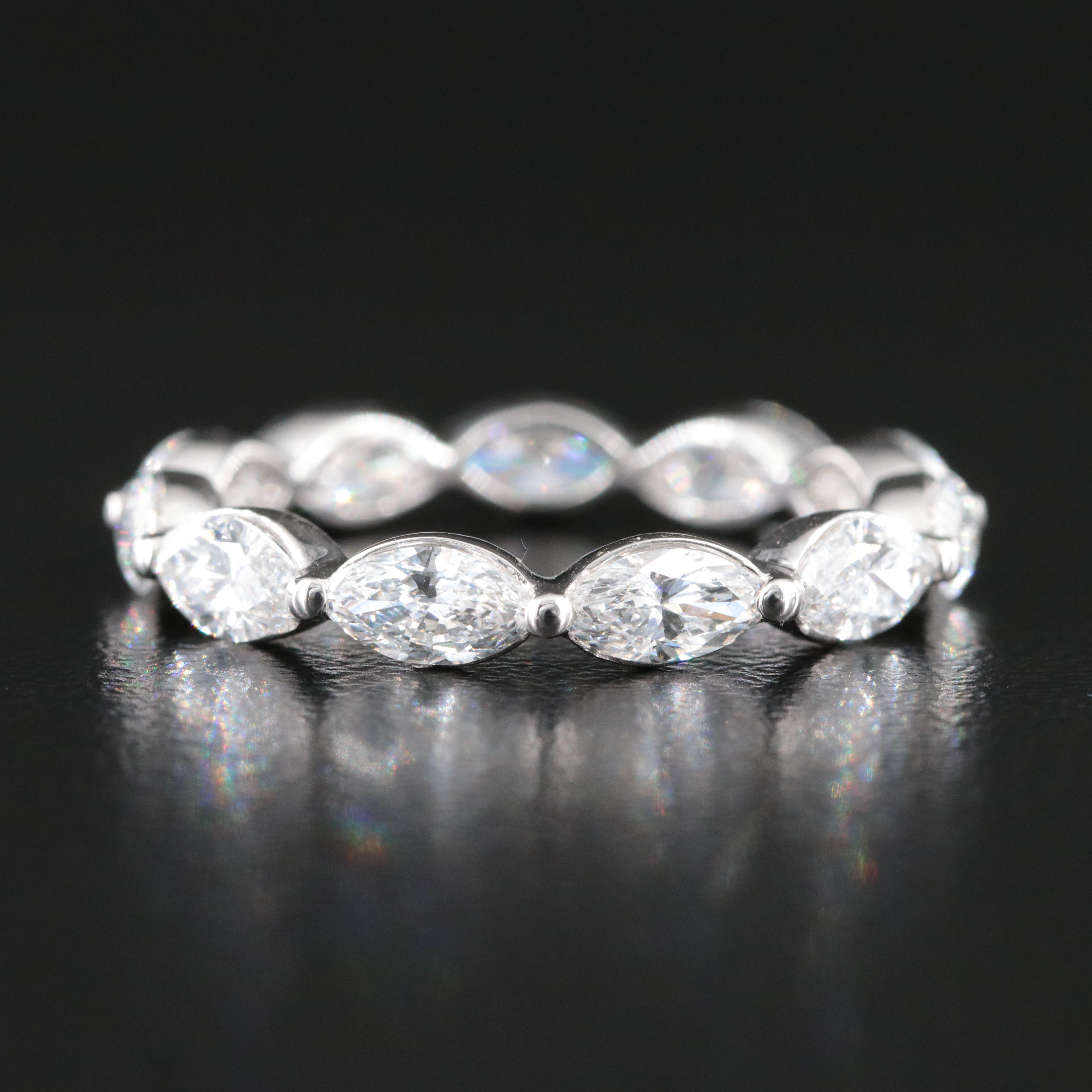 14K 2.00 CTW Lab Grown Diamond Eternity Band