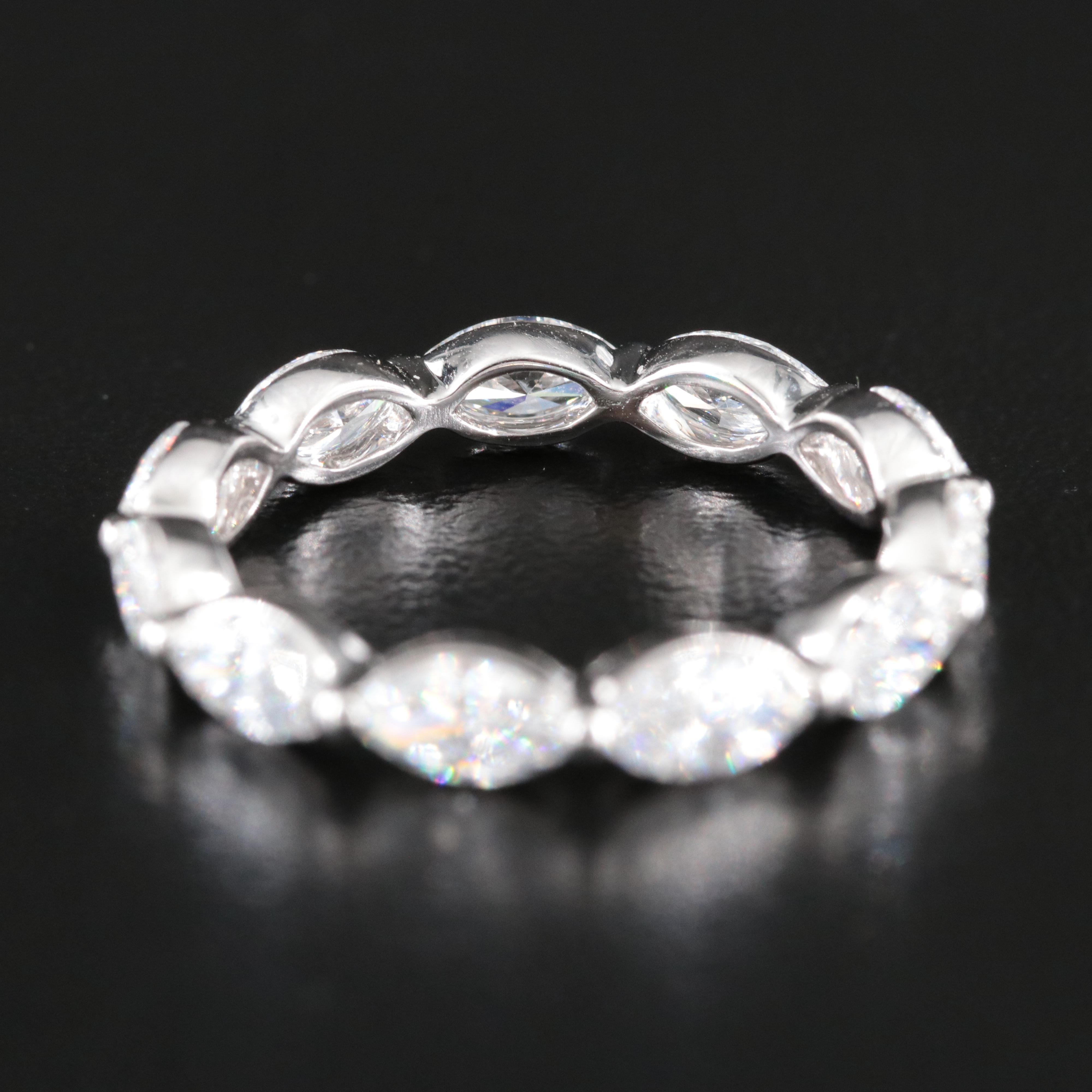 14K 2.00 CTW Lab Grown Diamond Eternity Band