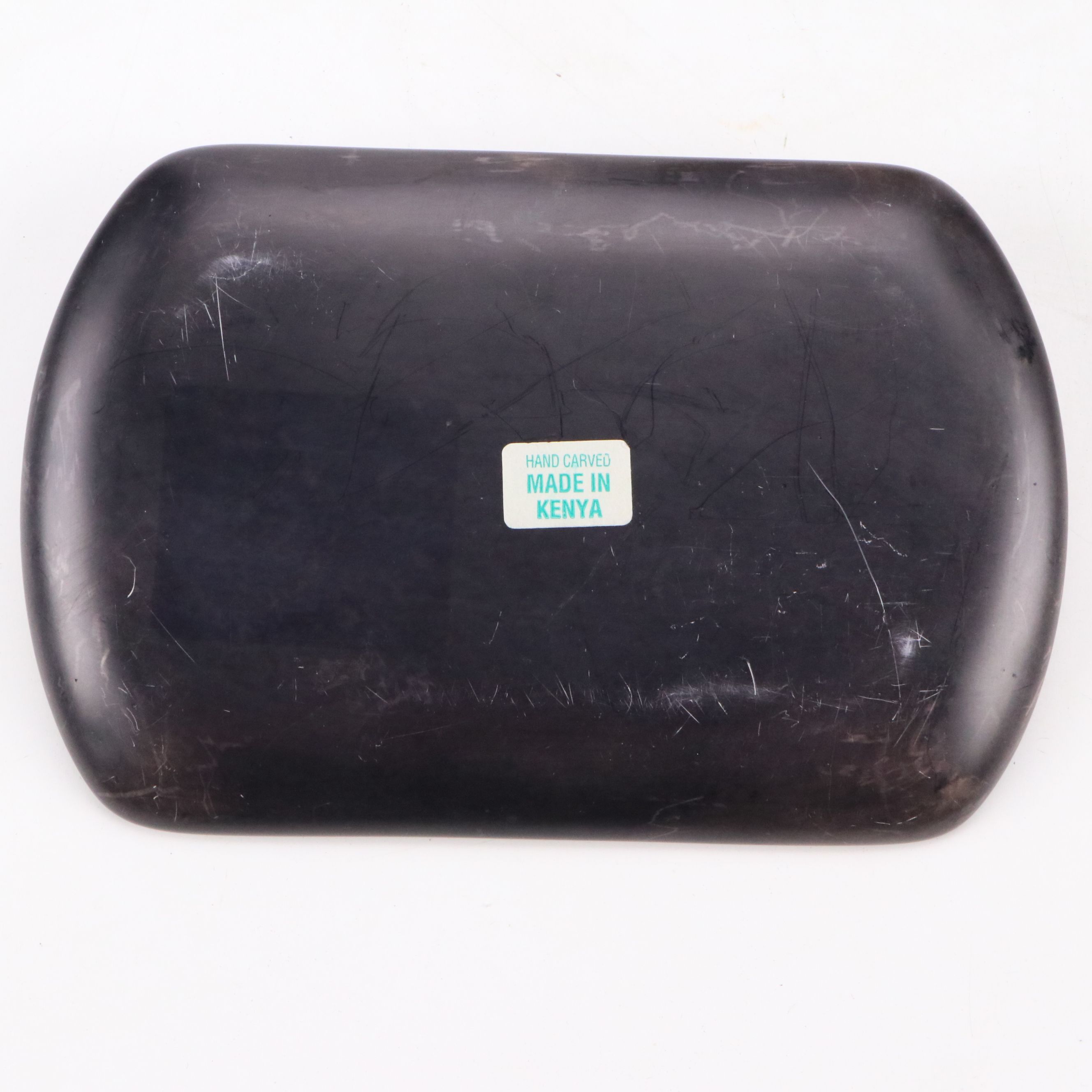 Dayle Rushall for Pacific Coast Safari Style Ceramic Lamp, Kenyan Soapstone Dish