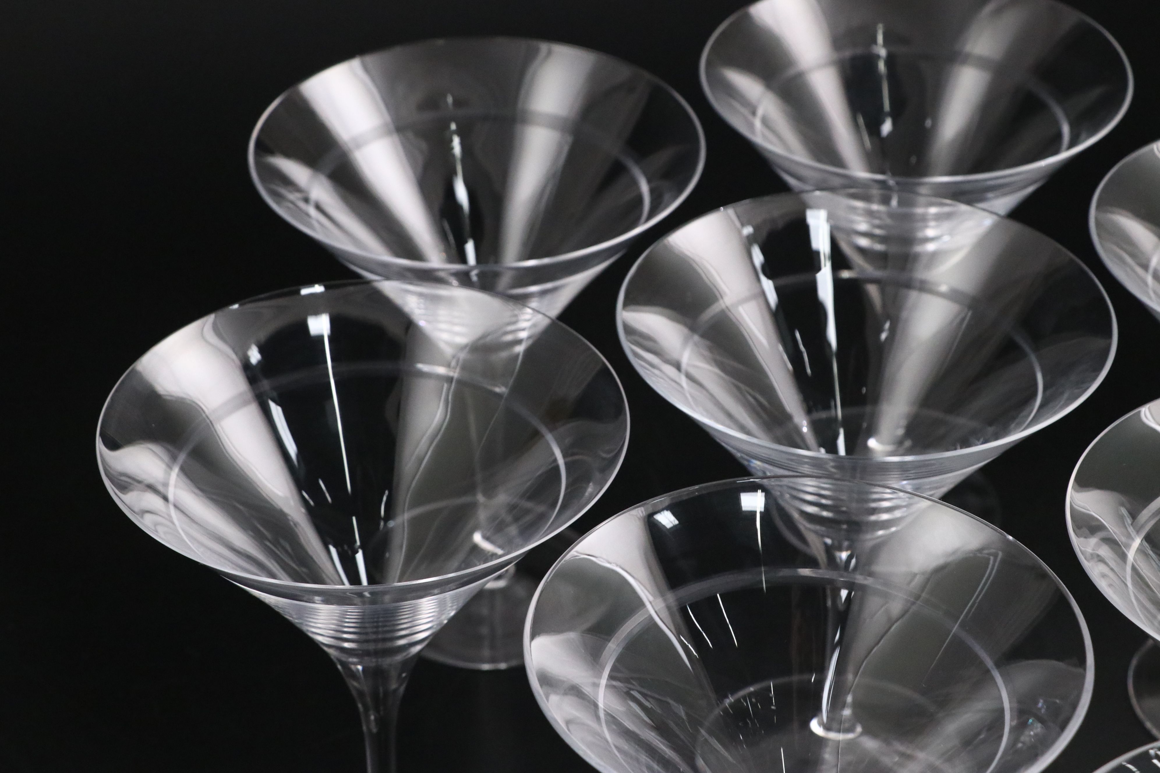 Crystal Martini Glasses