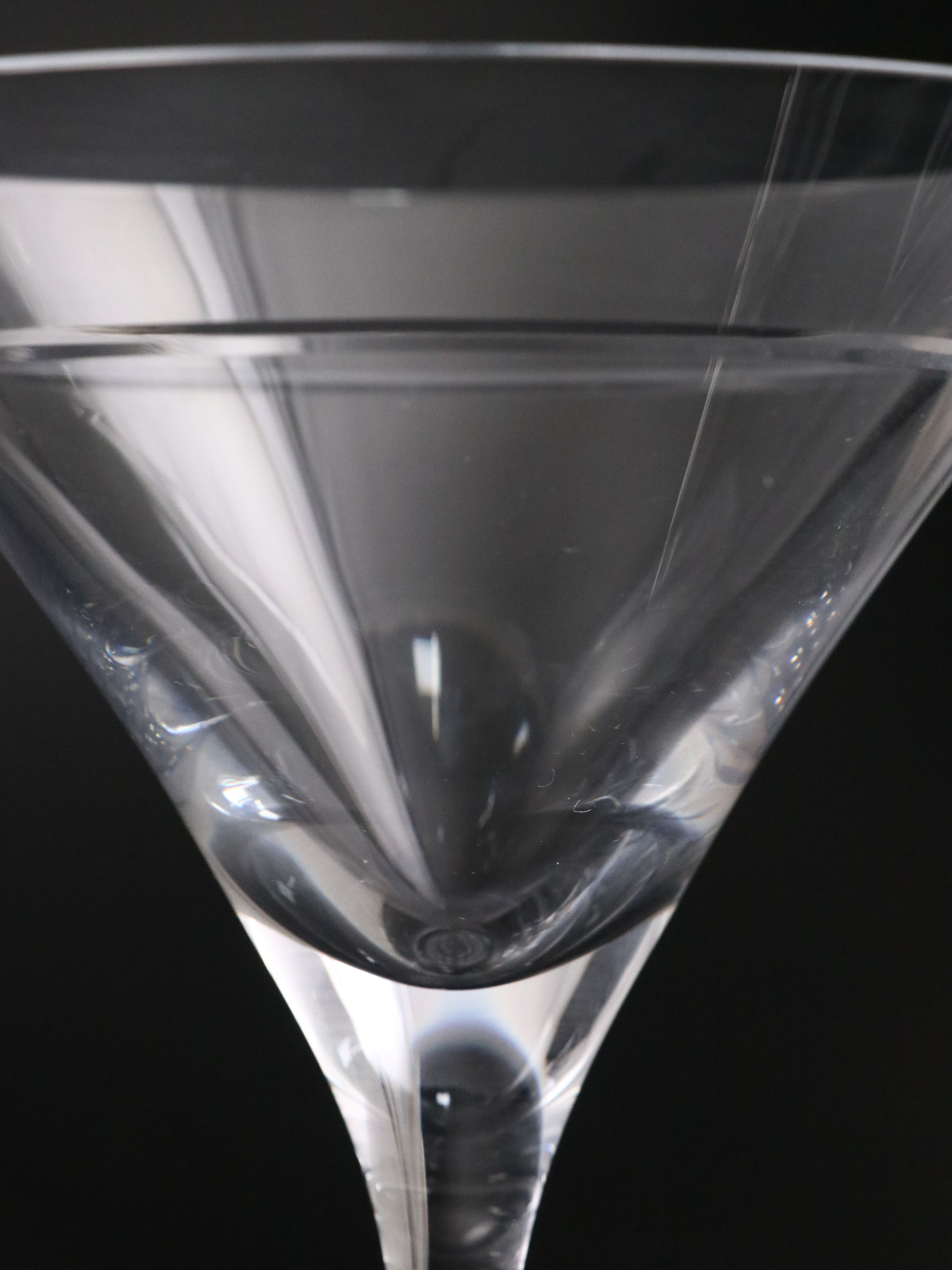 Crystal Martini Glasses