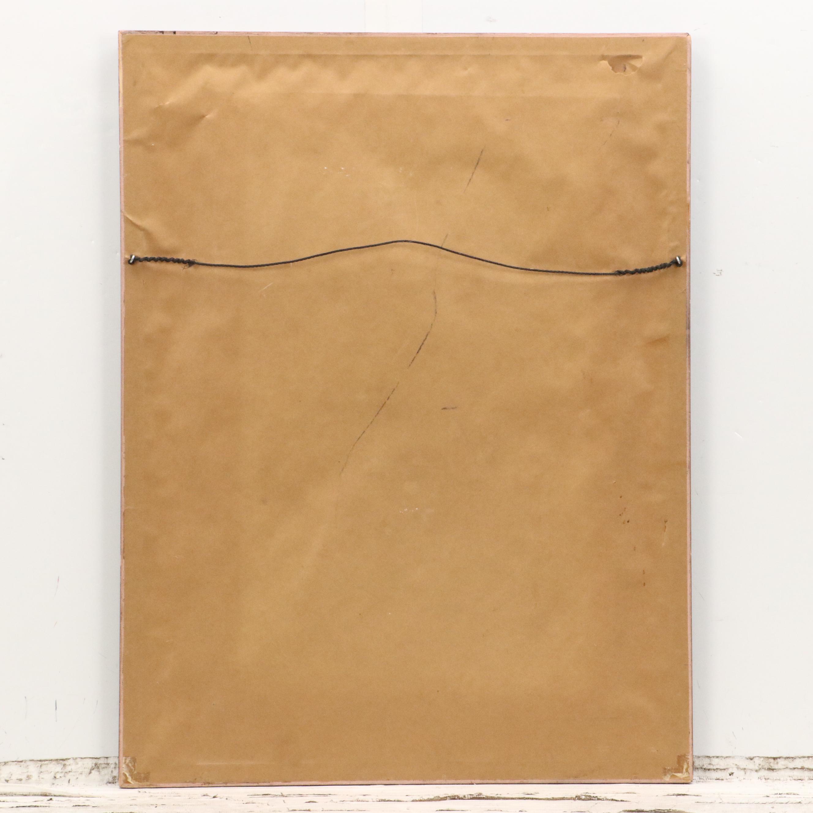 Chinese School Silk Embroidery of Three Sanxing Deities