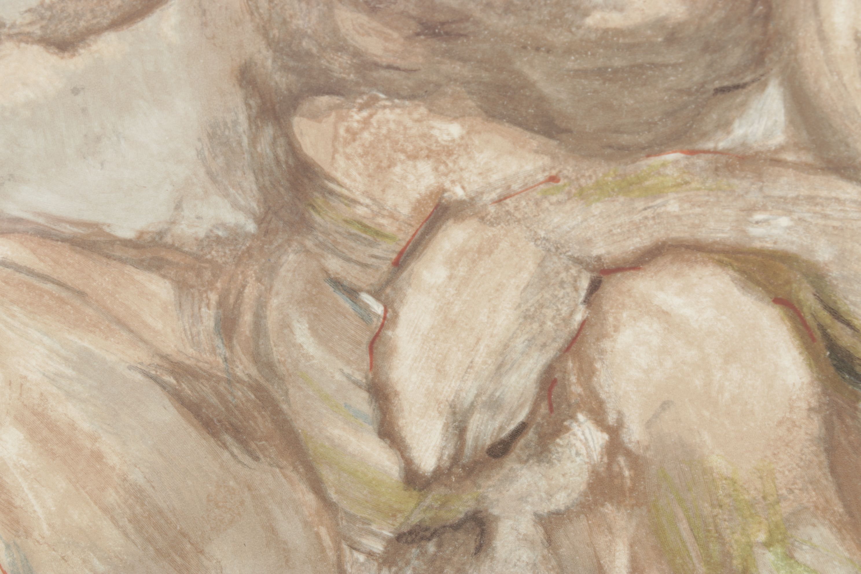 Salvador Dalí Wood Engraving "L'Envie"