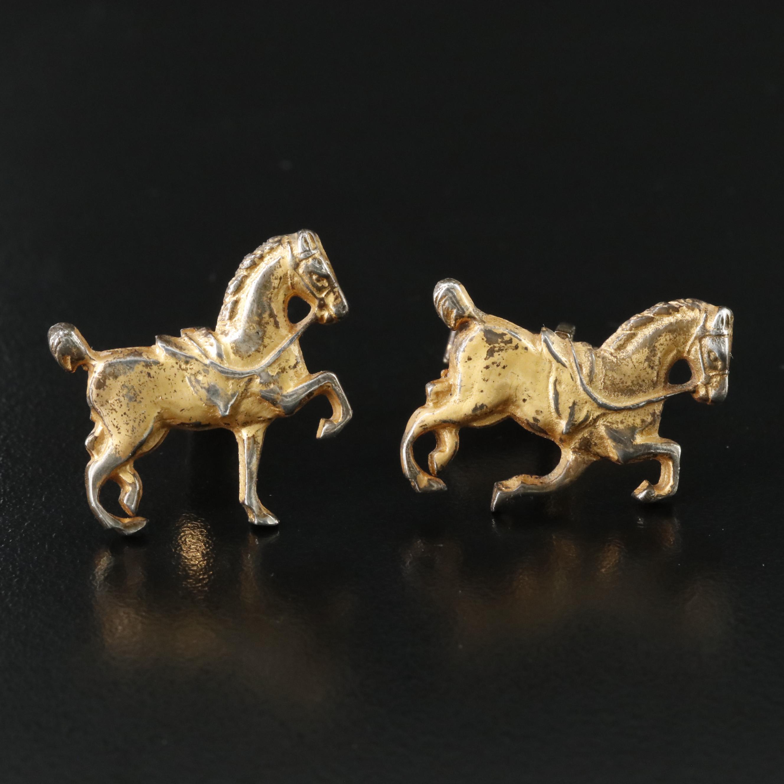 Fenwick & Sailors Sterling Horse Cufflinks