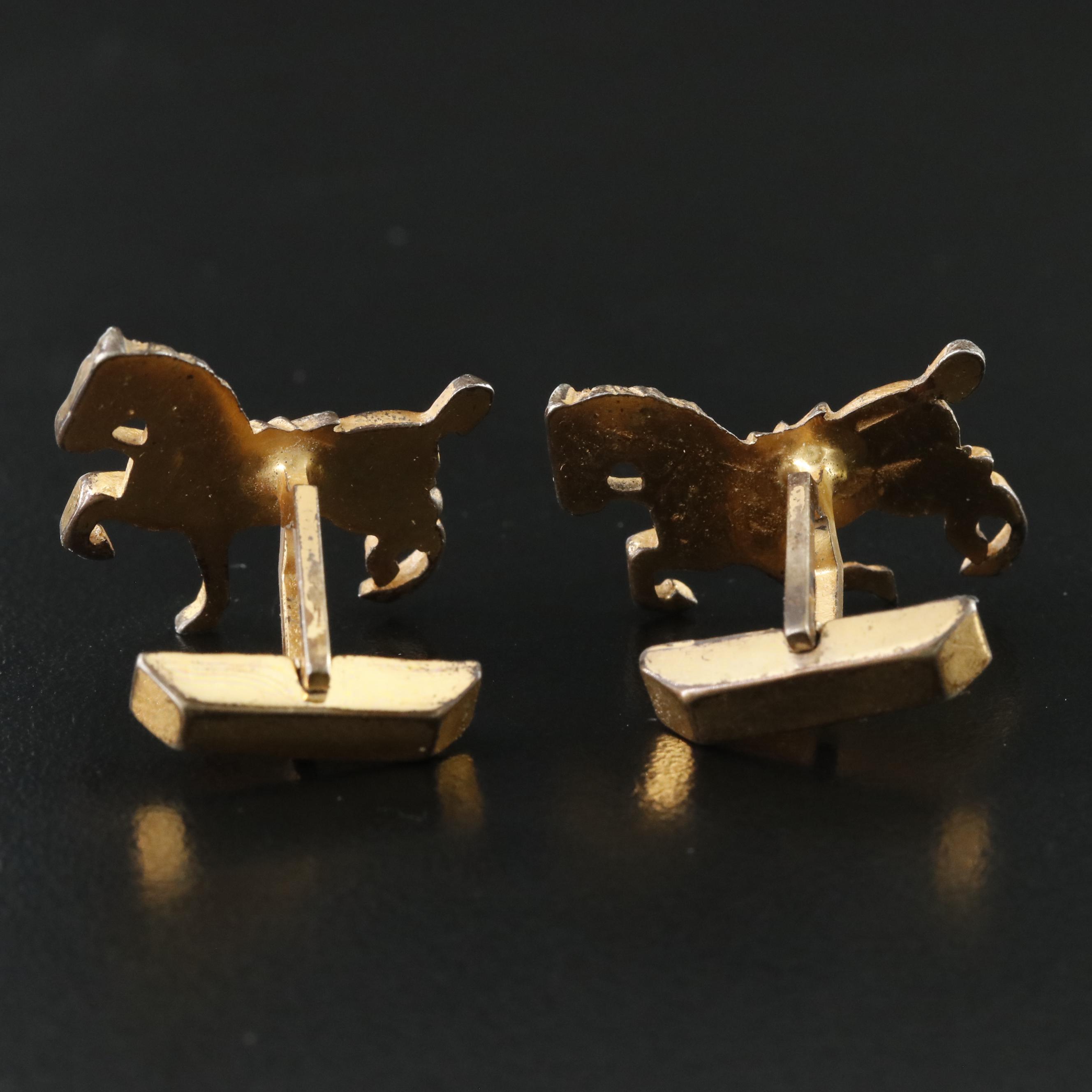 Fenwick & Sailors Sterling Horse Cufflinks