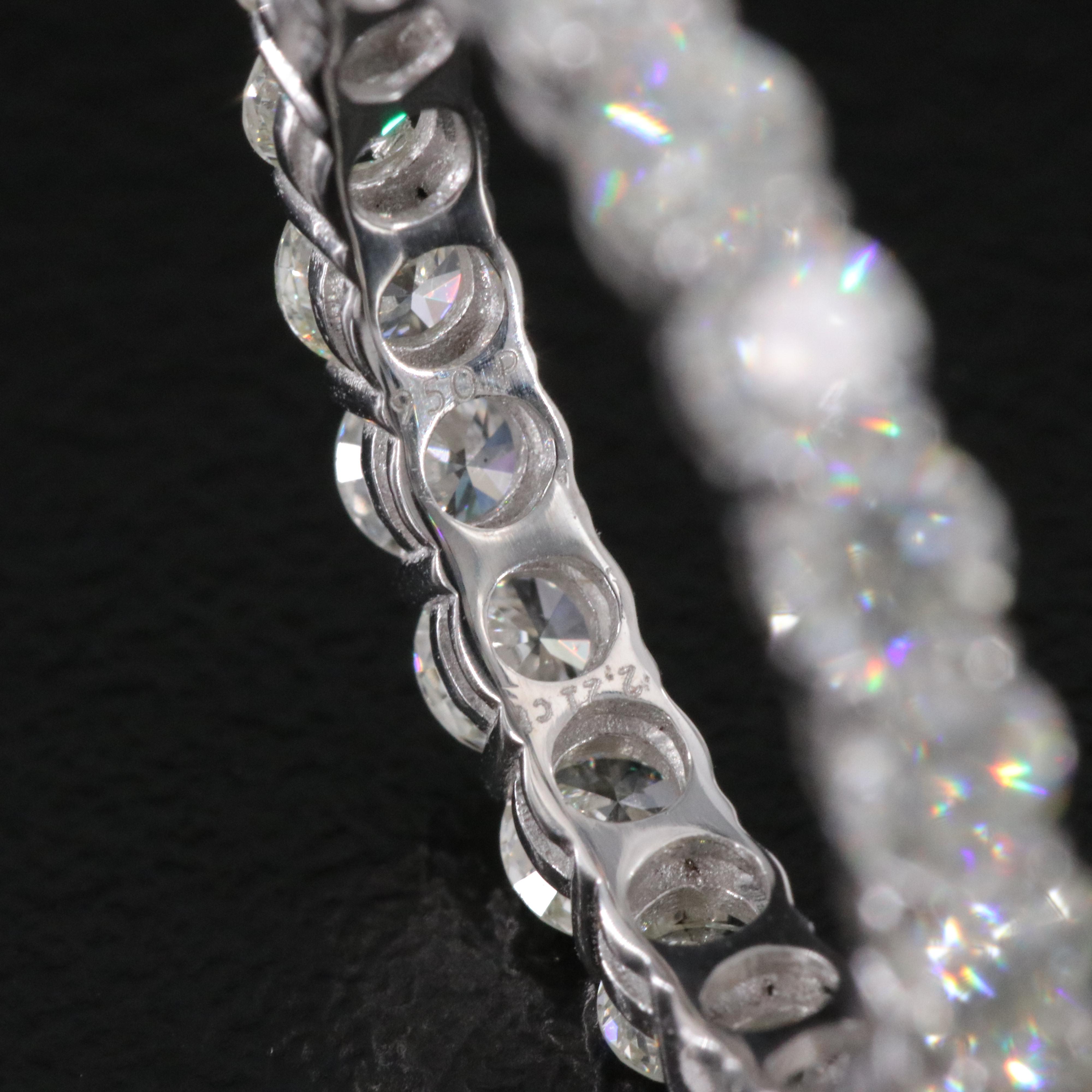 Platinum 2.21 CTW Diamond Eternity Band