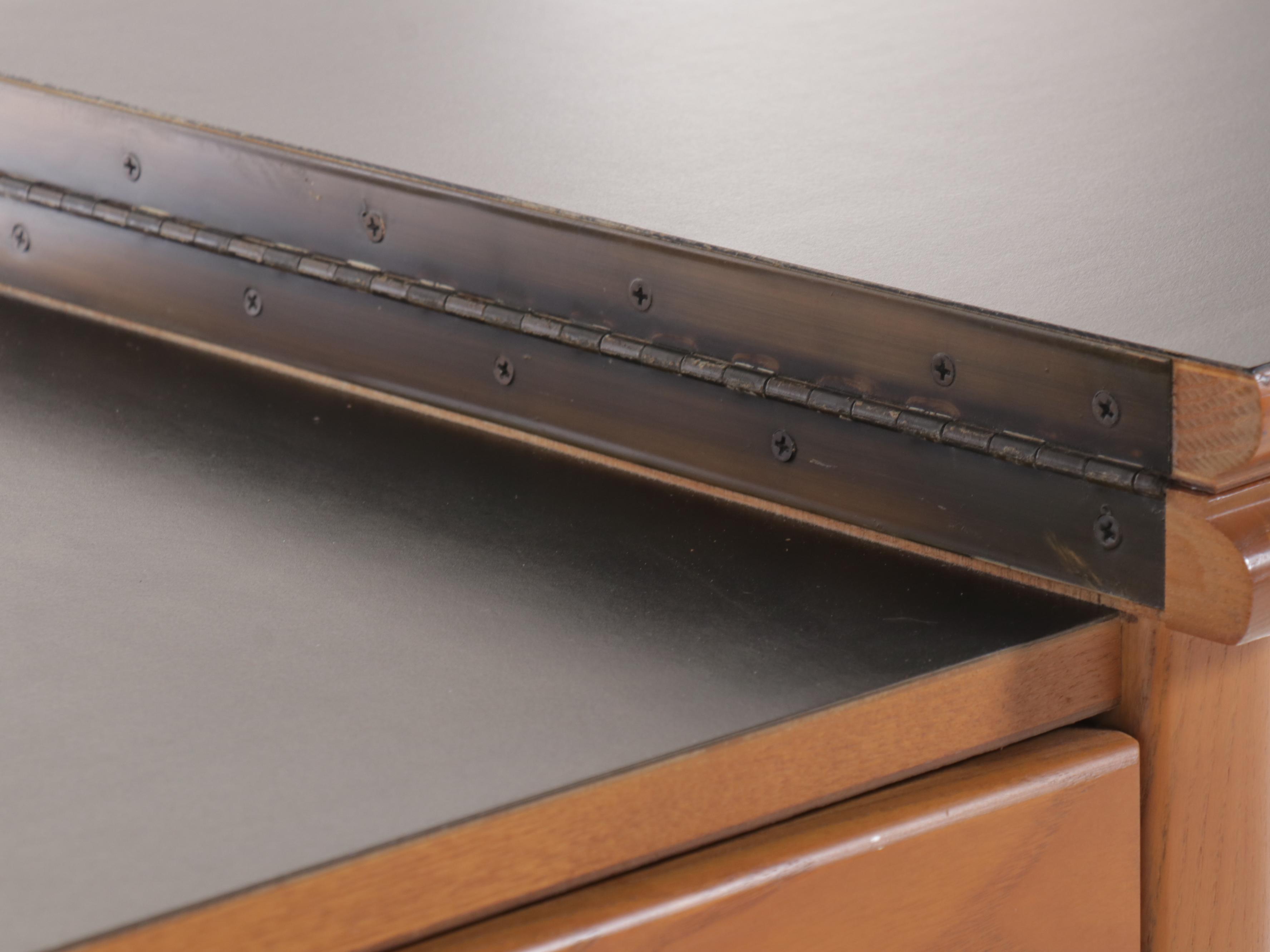 Thomasville Modernist Oak Flip-Top Server