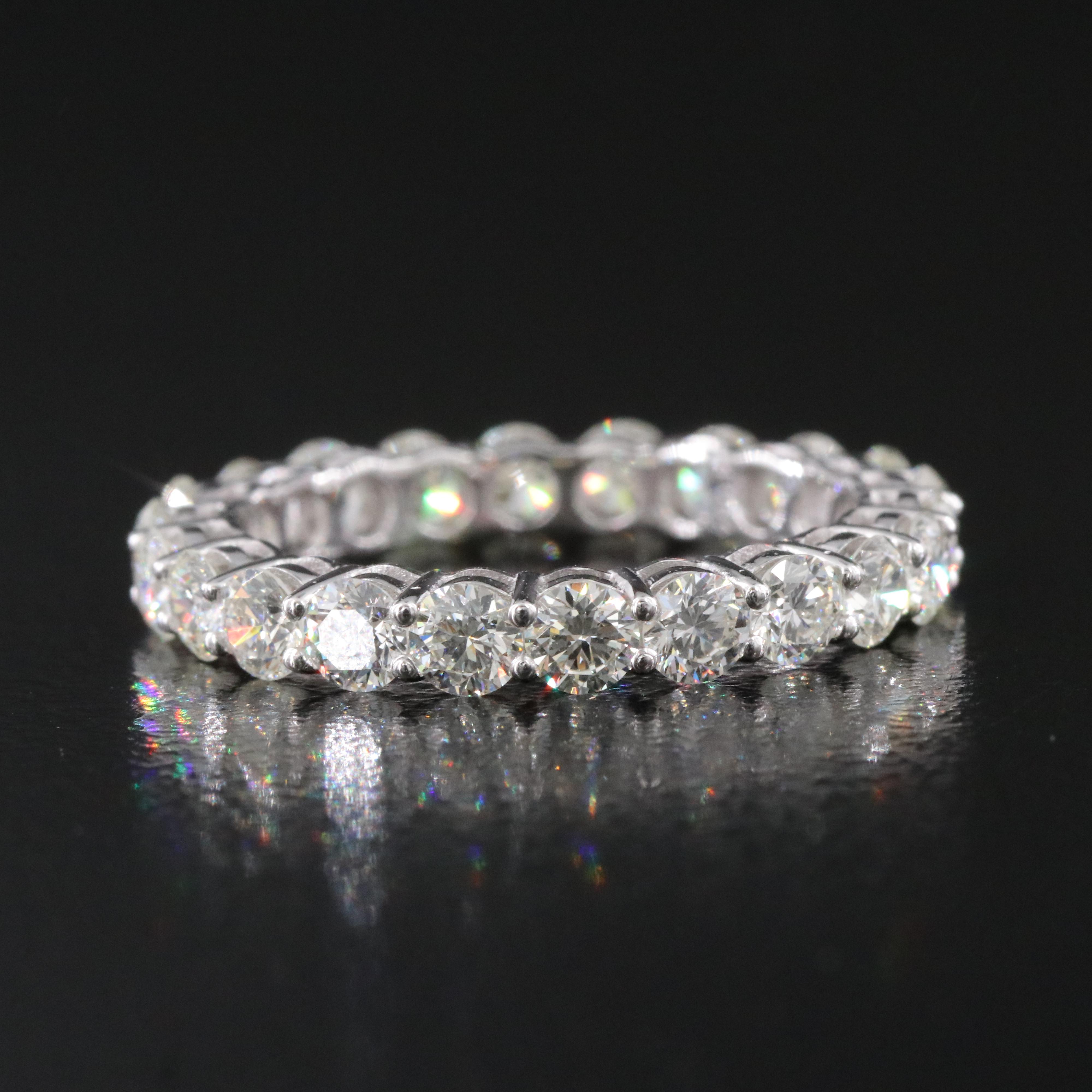 Platinum 2.26 CTW Diamond Eternity Band