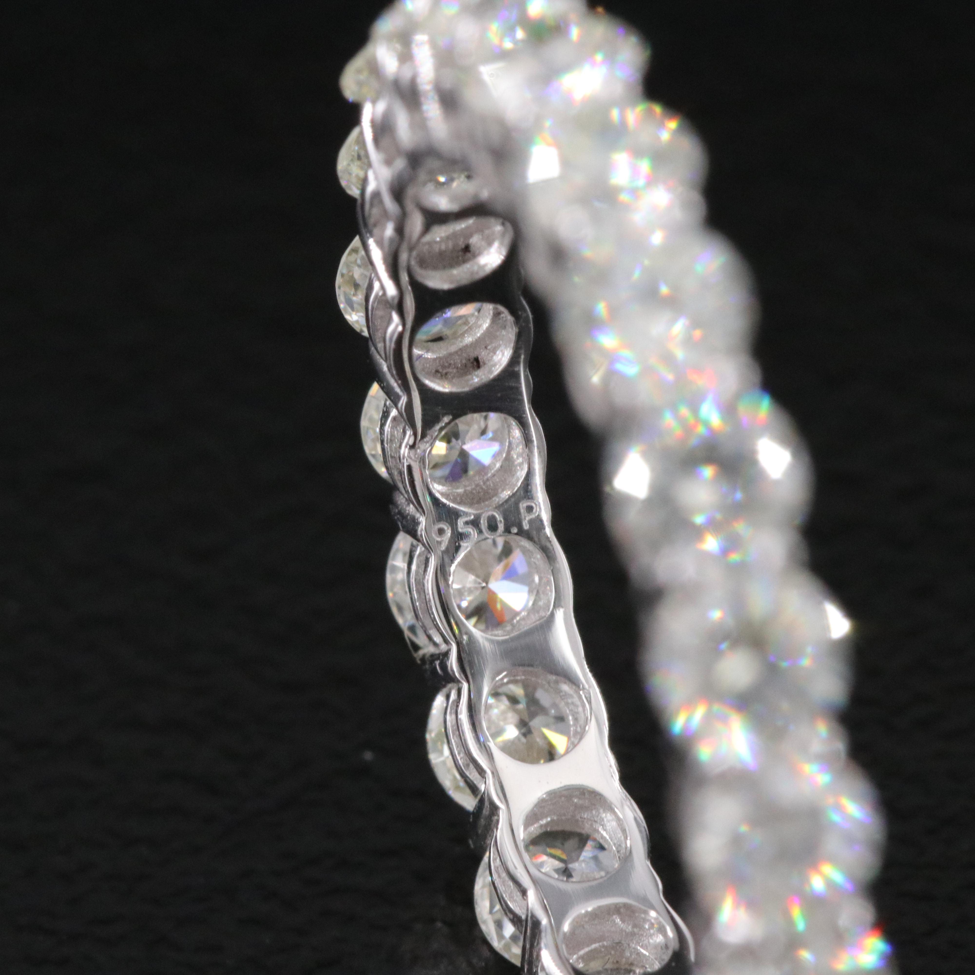 Platinum 2.26 CTW Diamond Eternity Band