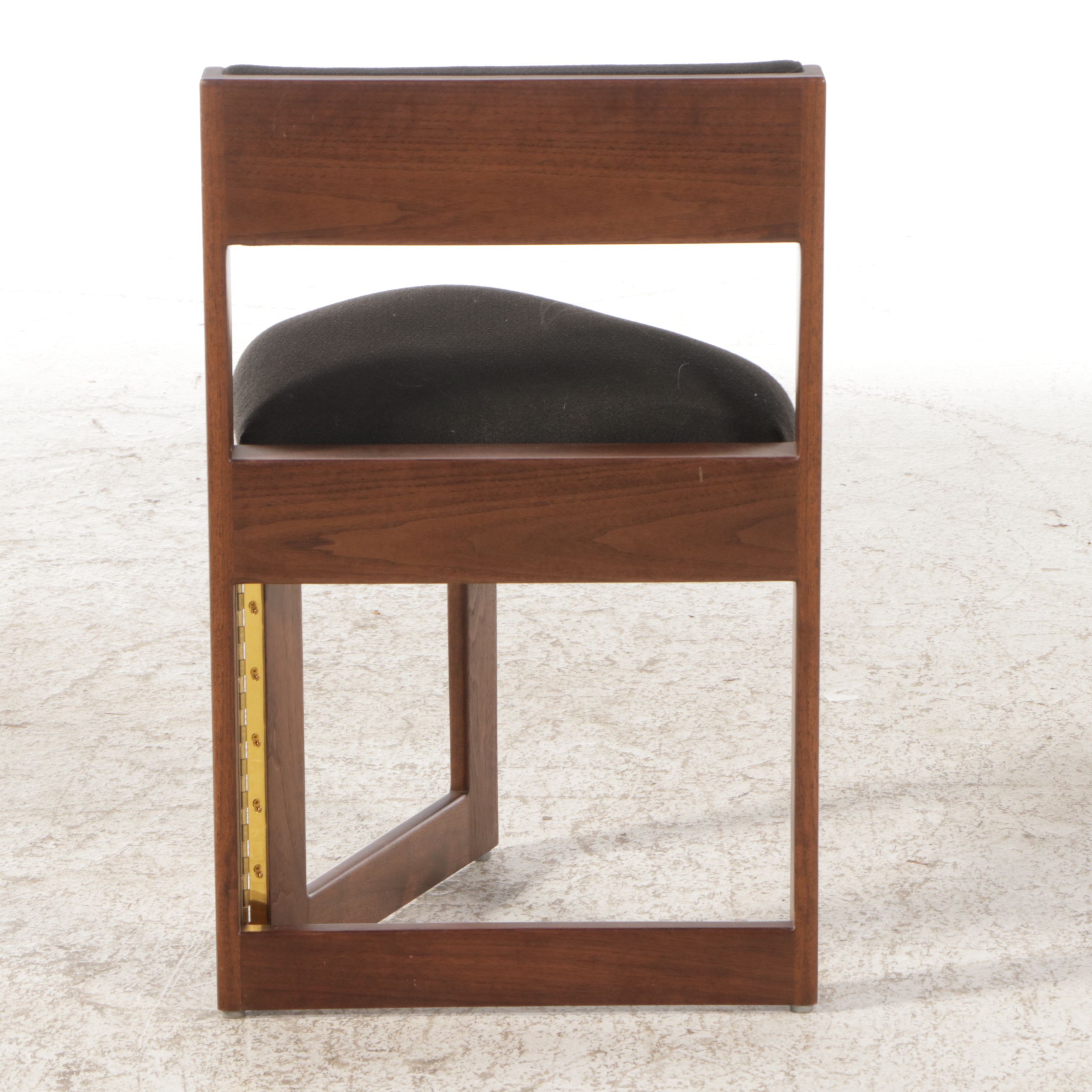 Contemporary Mahogany Folding Guitar Stool