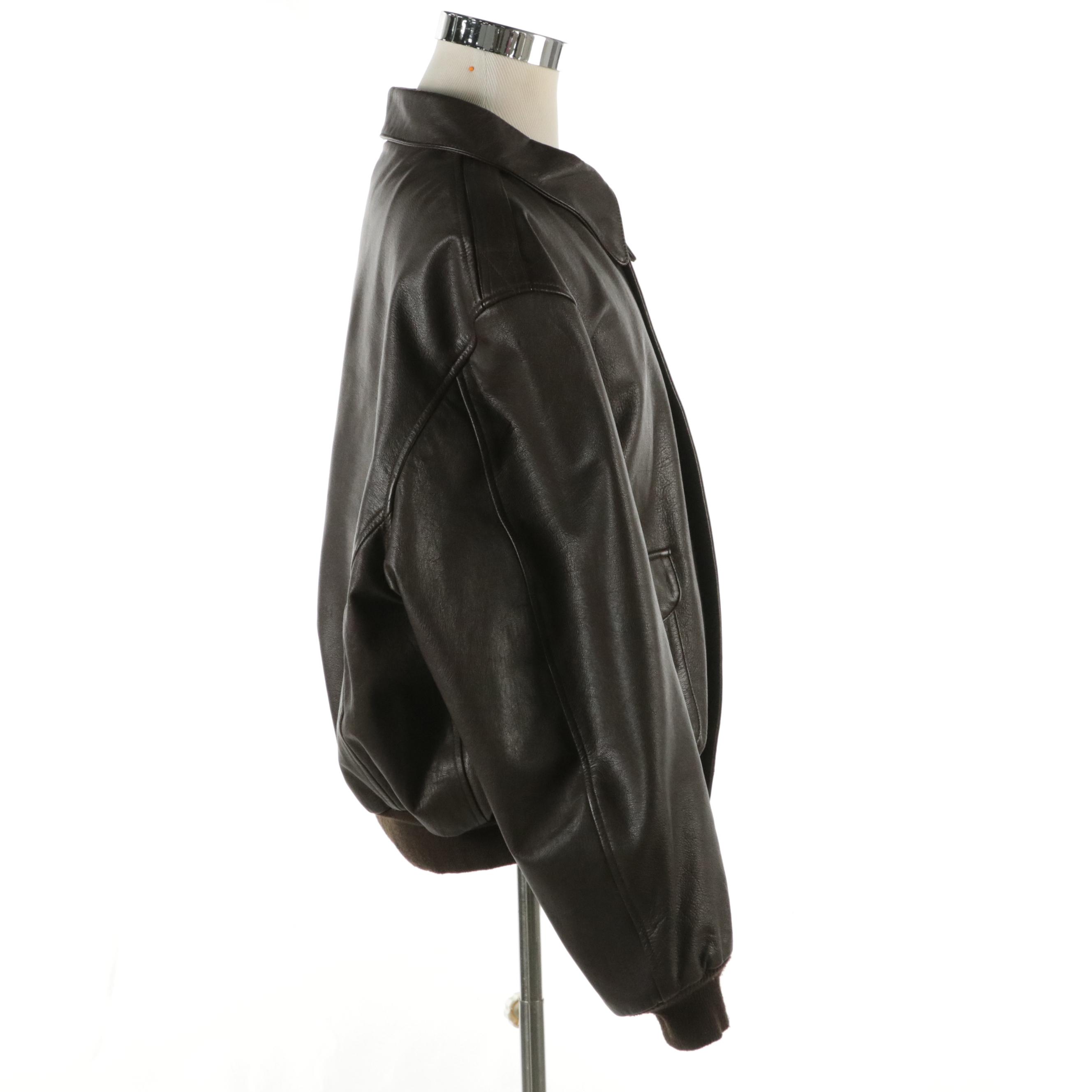 Men's Commemorative A-2 Flight Jacket in Goatskin Leather from Cooper Sportswear