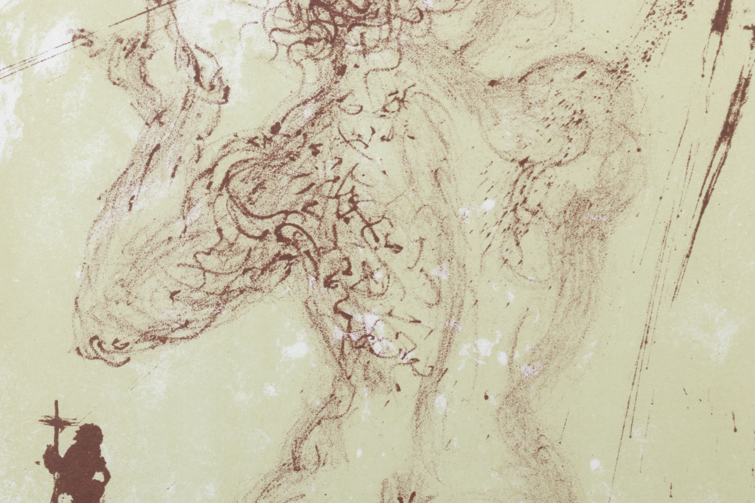 Salvador Dalí Lithograph From "Hommage à Meissonier," 1967