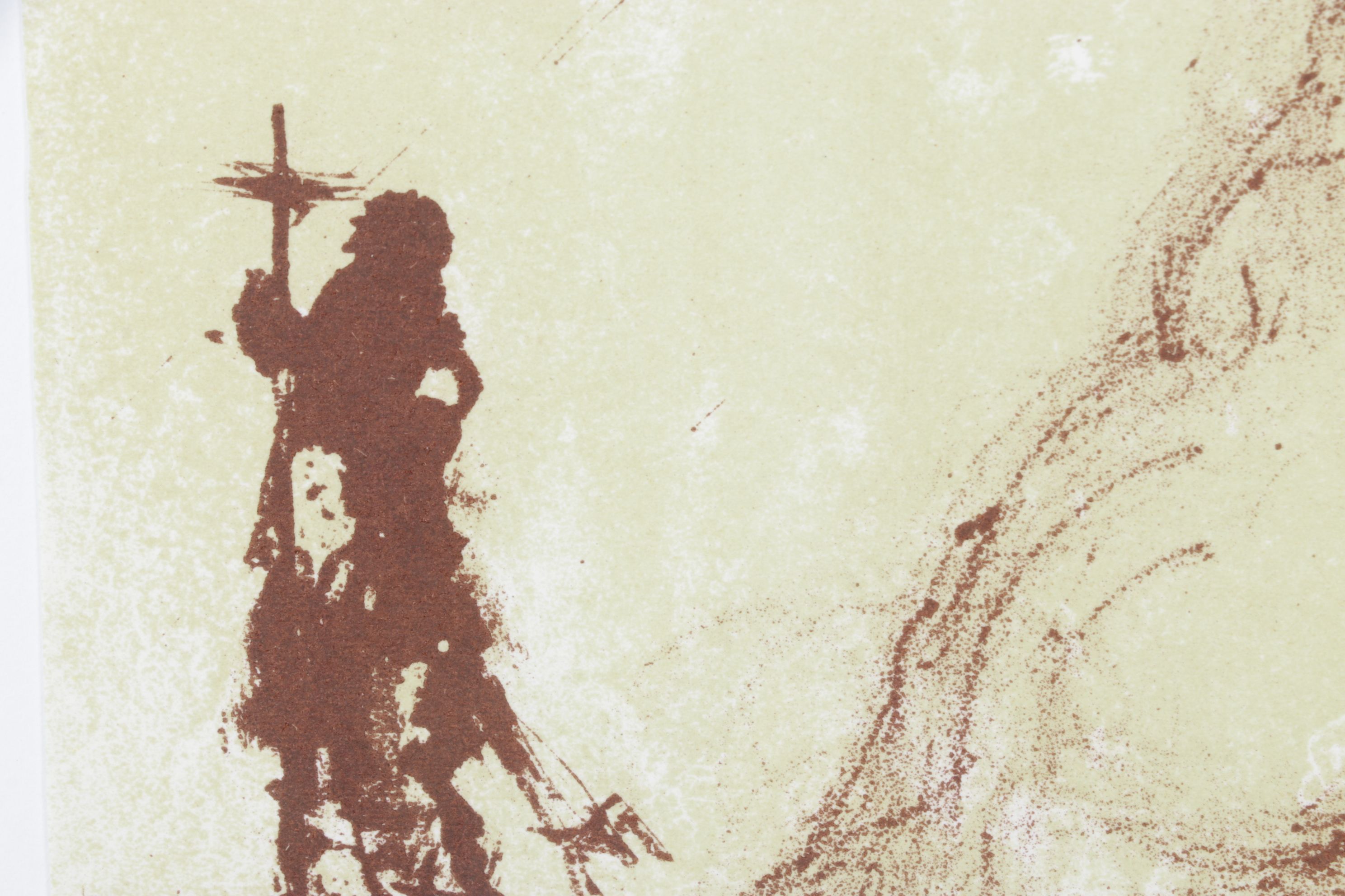 Salvador Dalí Lithograph From "Hommage à Meissonier," 1967