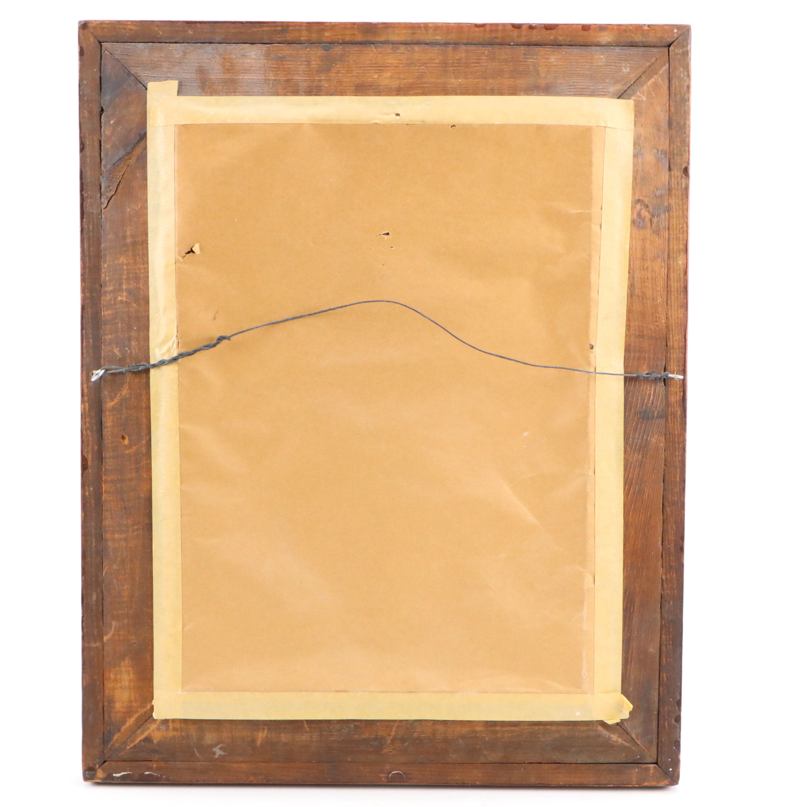 American Empire Flame Mahogany Wall Mirror, Late 19th Century