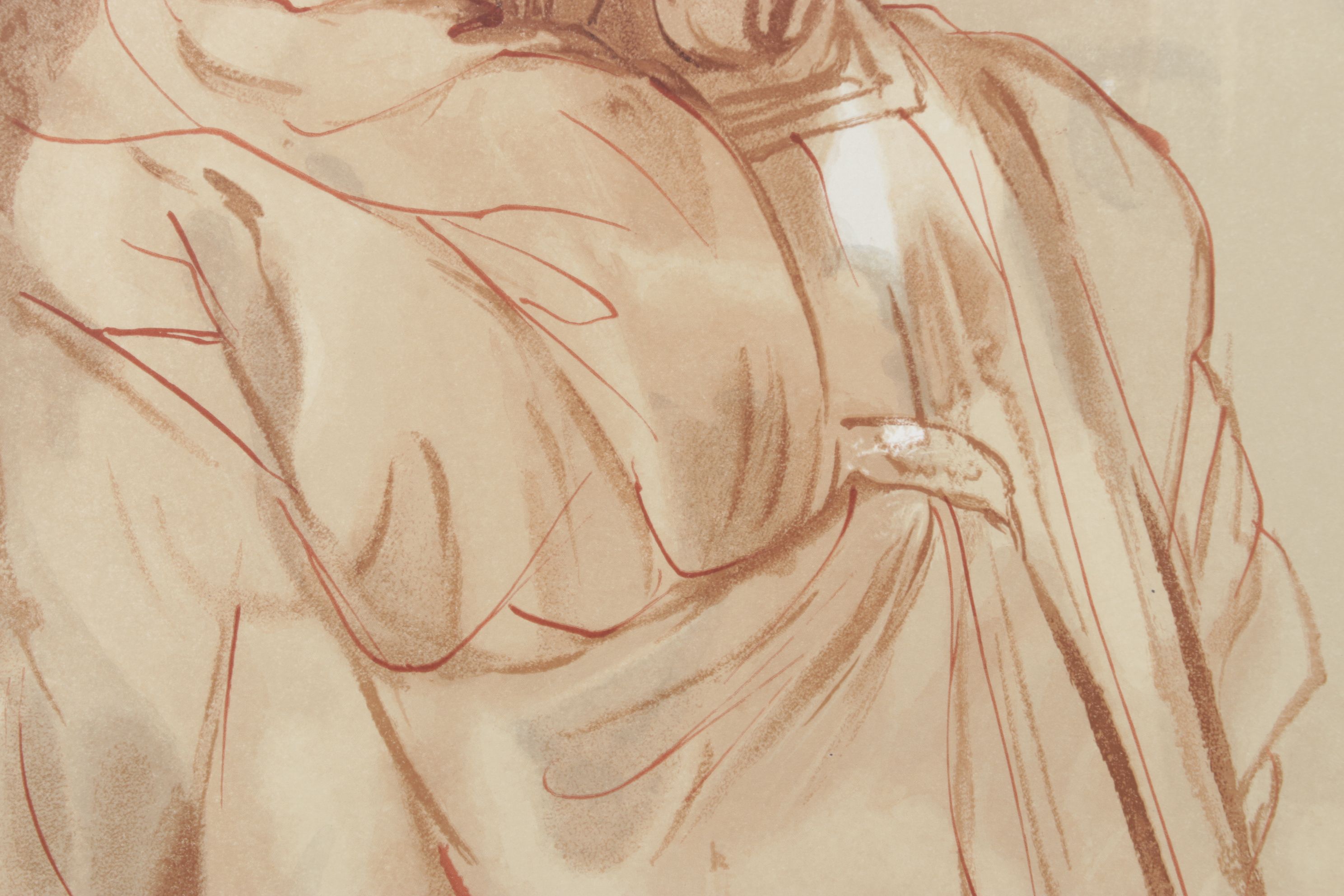 Salvador Dalí Wood Engraving "L’announce d’un Grand Evénemente"