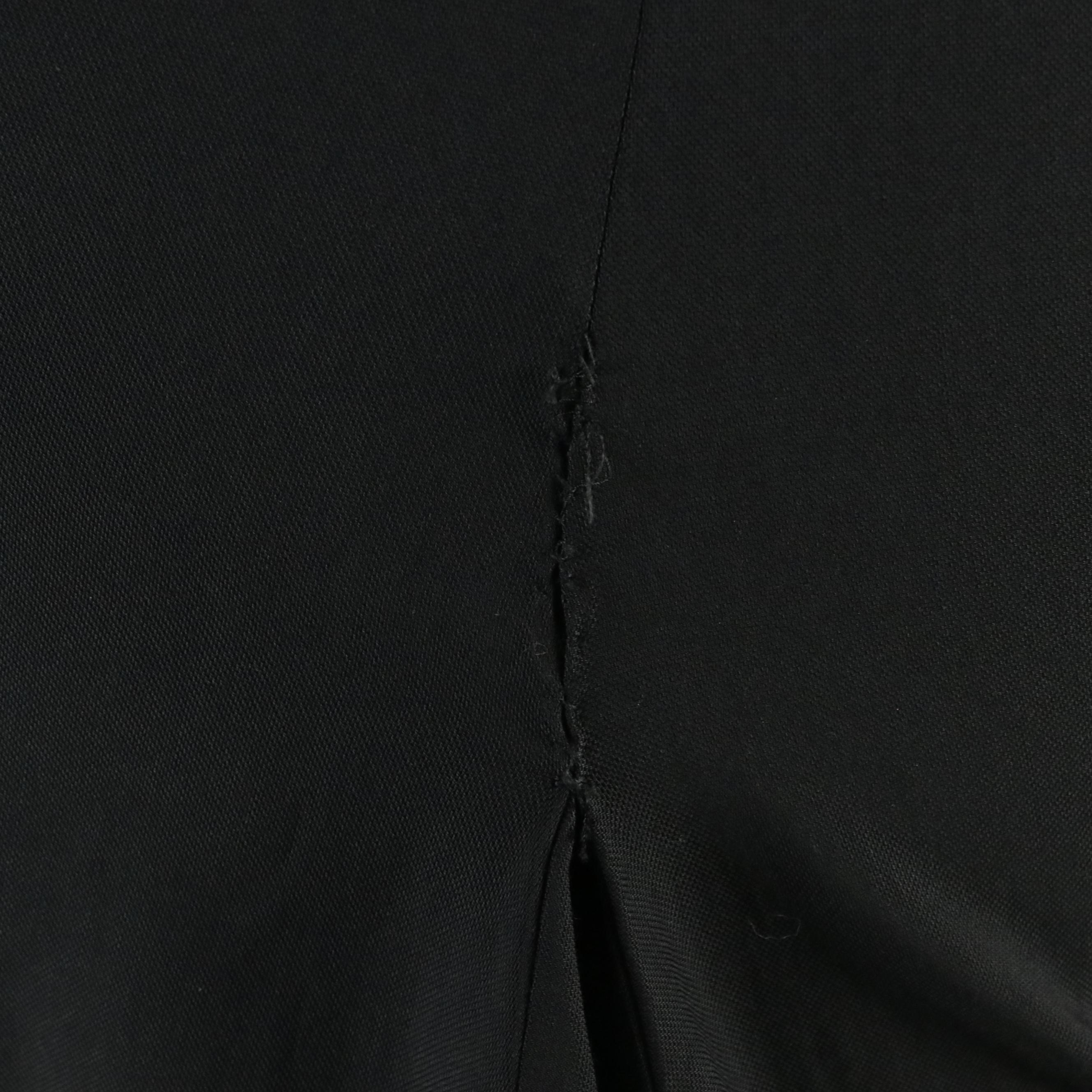 Armani Collezioni Three-Button Jacket and Sportmax Black Lace-Up Dress