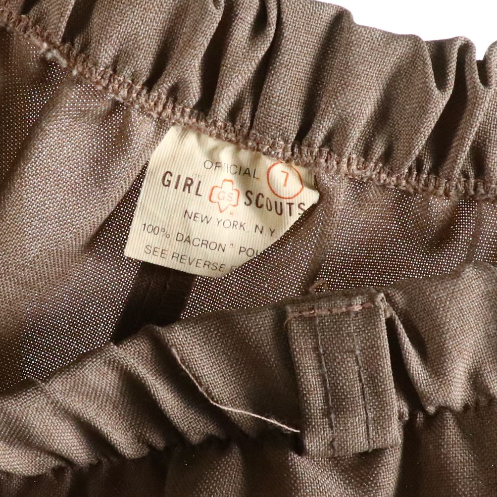 Girl Scouts of America Brownie and Junior Scout Uniforms, 1970s