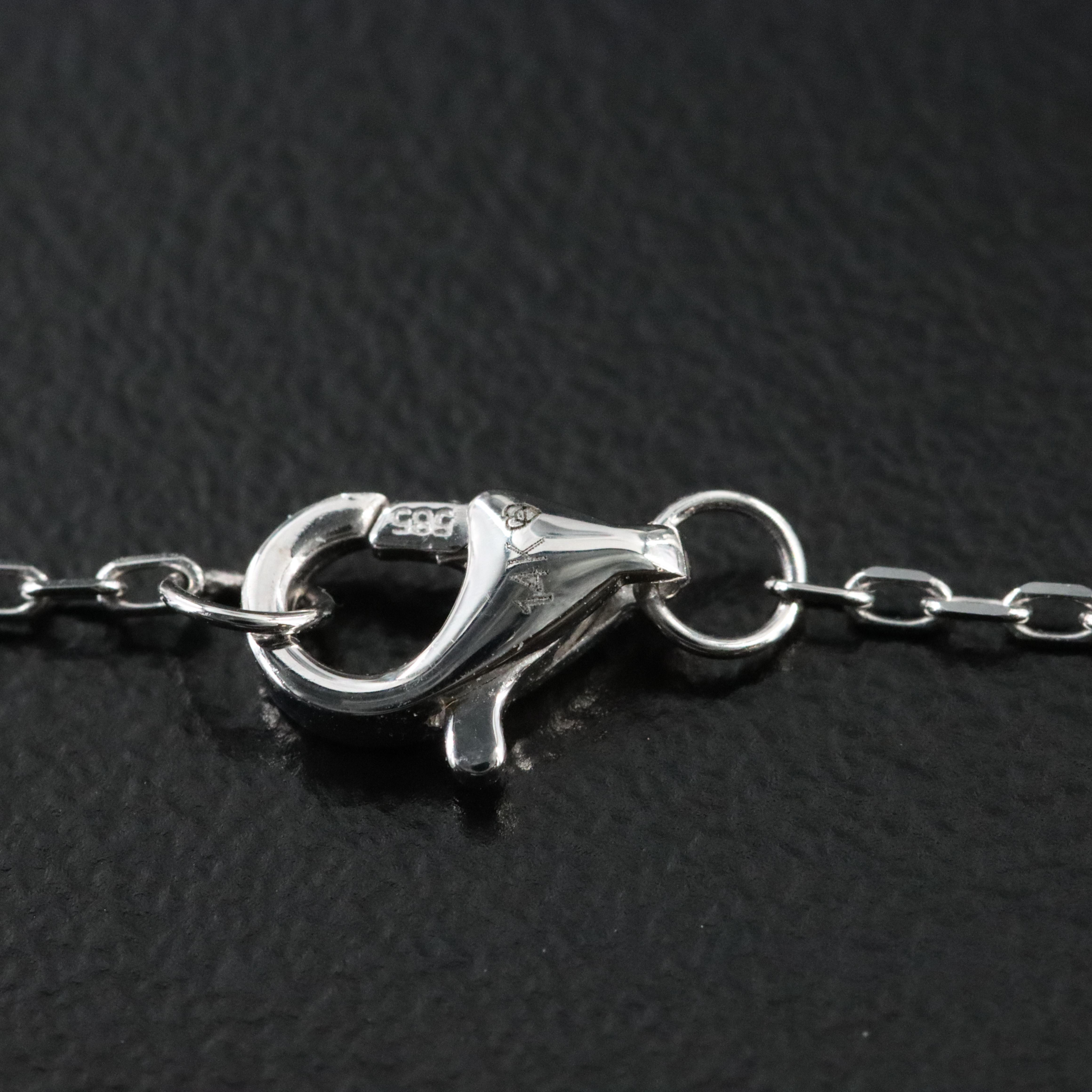 14K 1.00 CTW Lab Grown Diamond Station Necklace