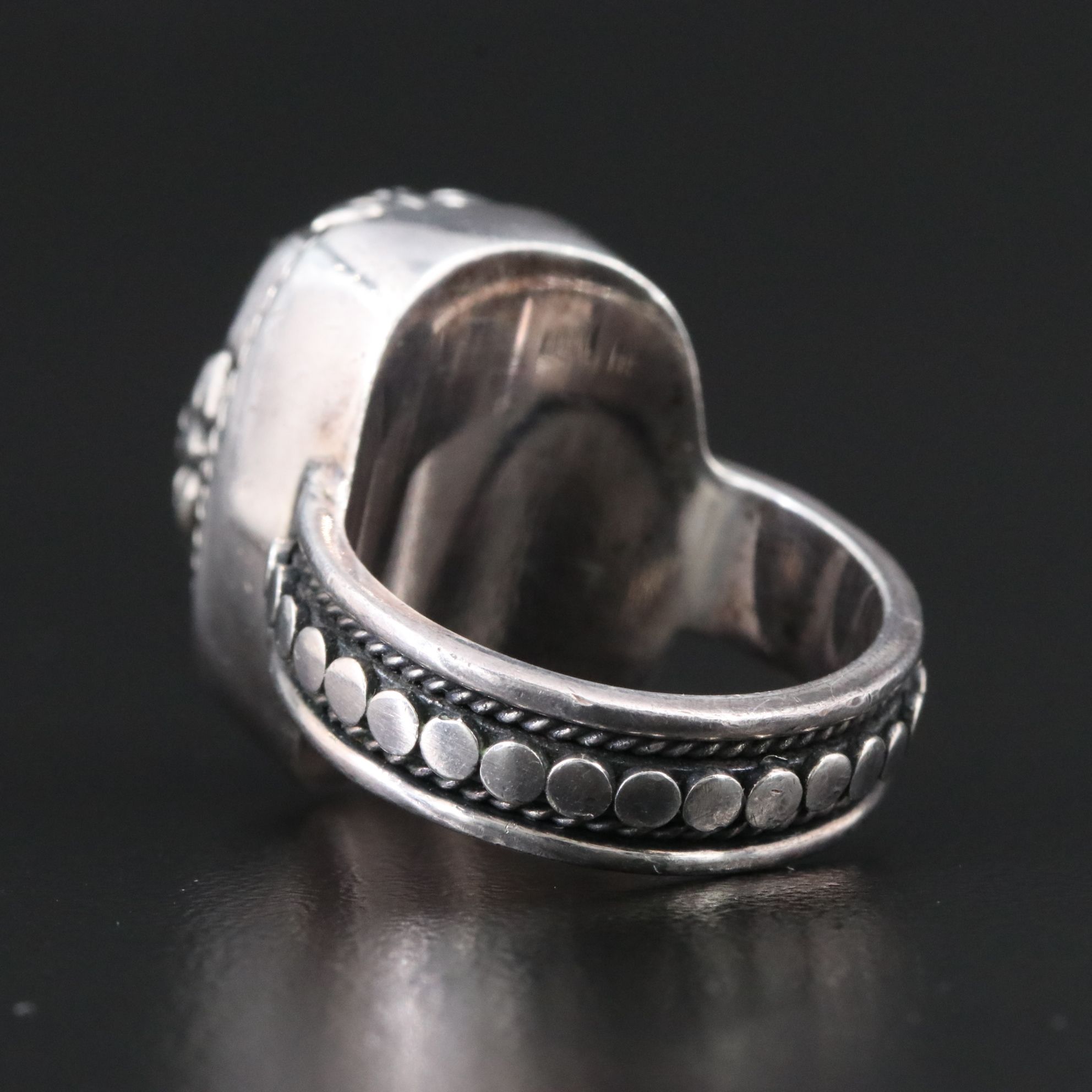 Lori Bonn Sterling Rock Crystal Ring