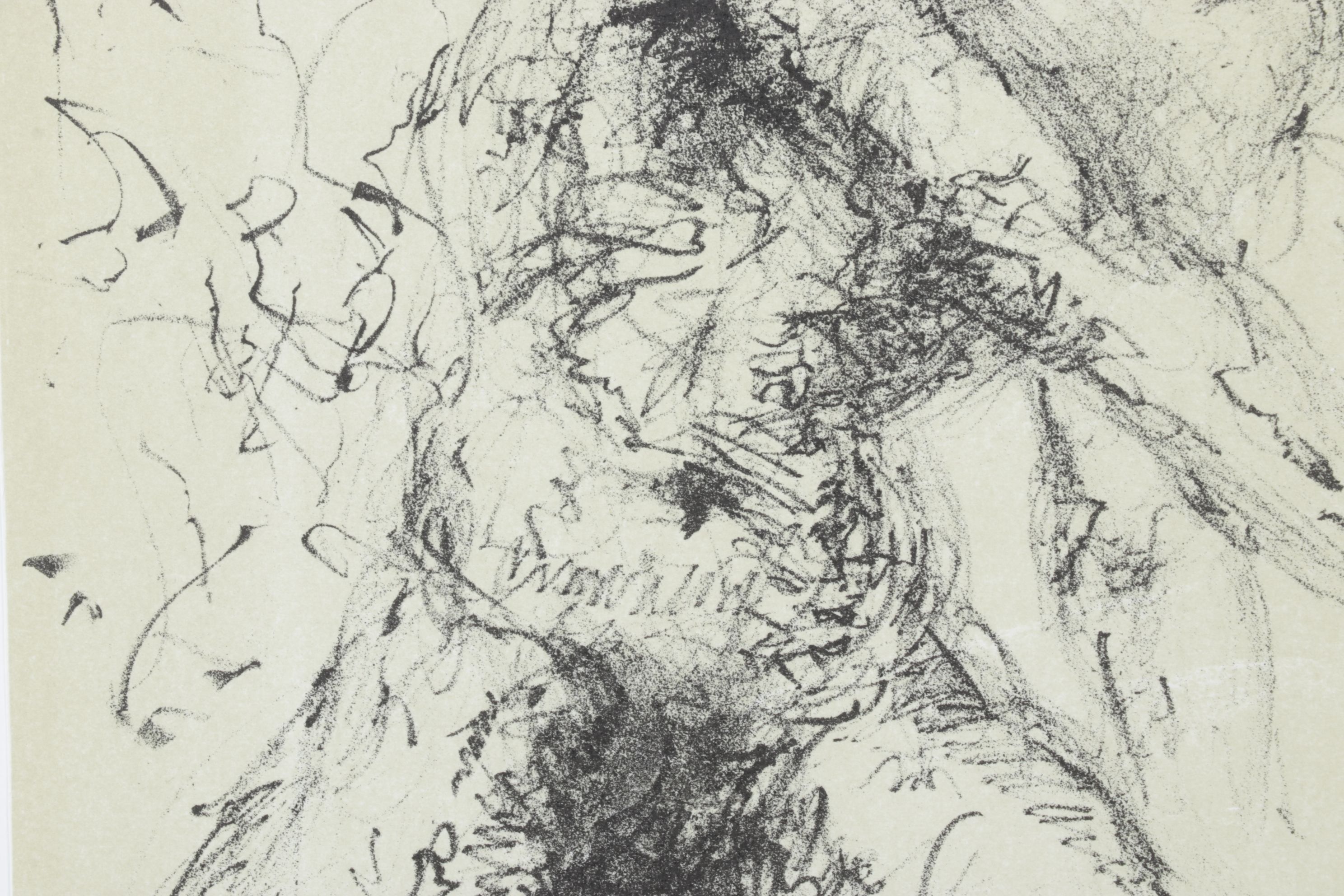 Salvador Dalí Lithograph From "Hommage à Meissonier," 1967