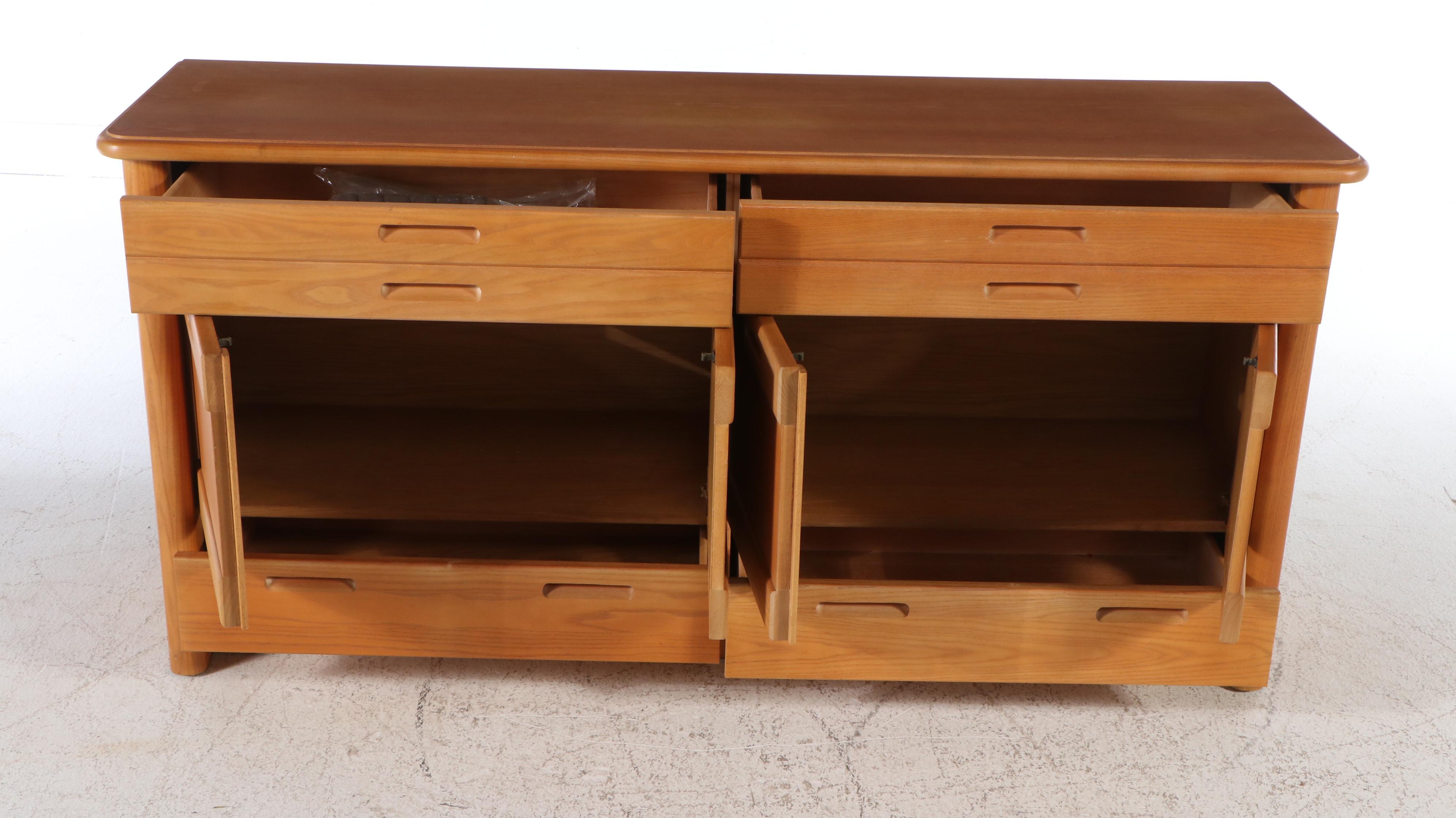 Thomasville Modernist Oak Buffet