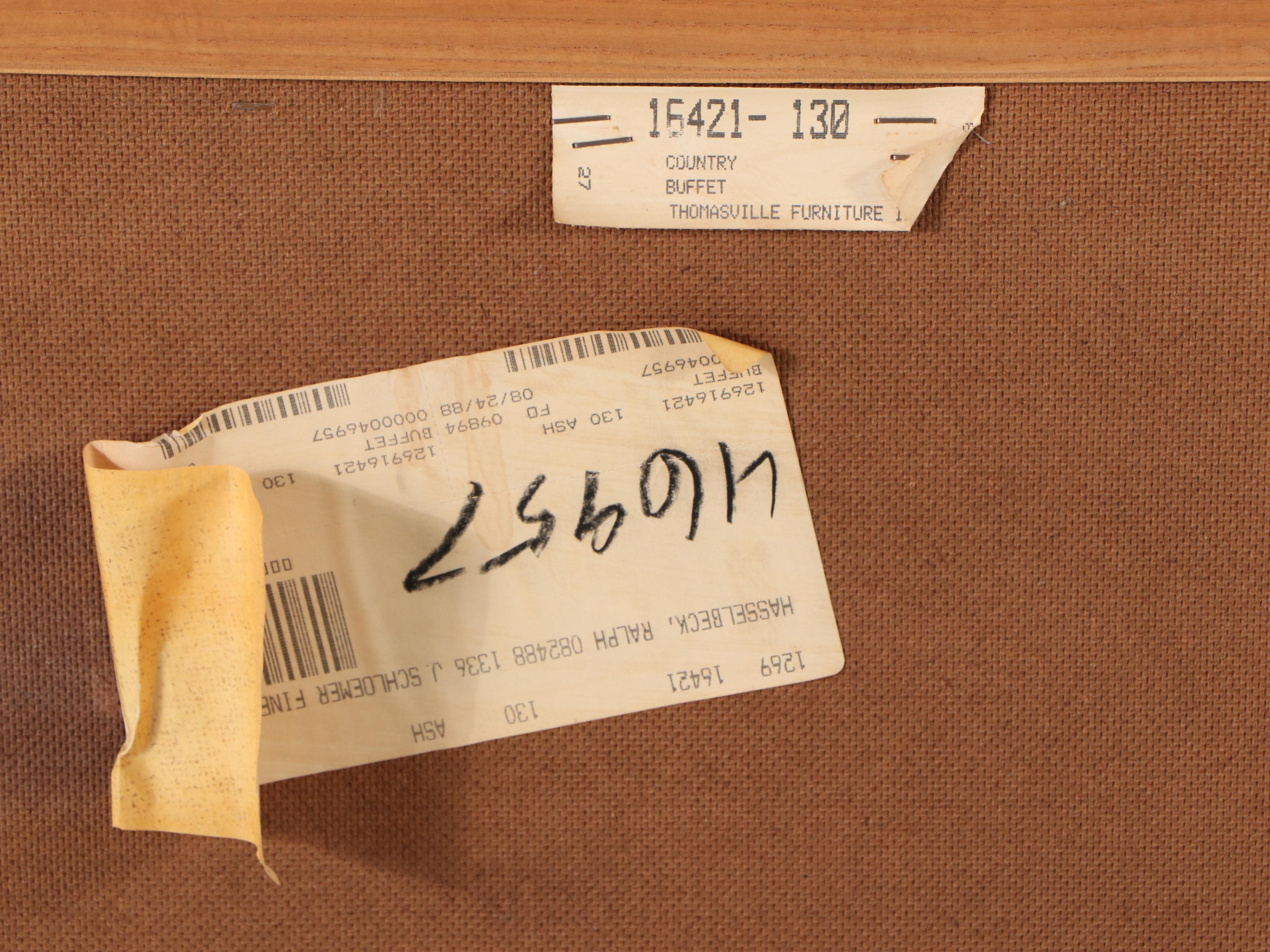 Thomasville Modernist Oak Buffet