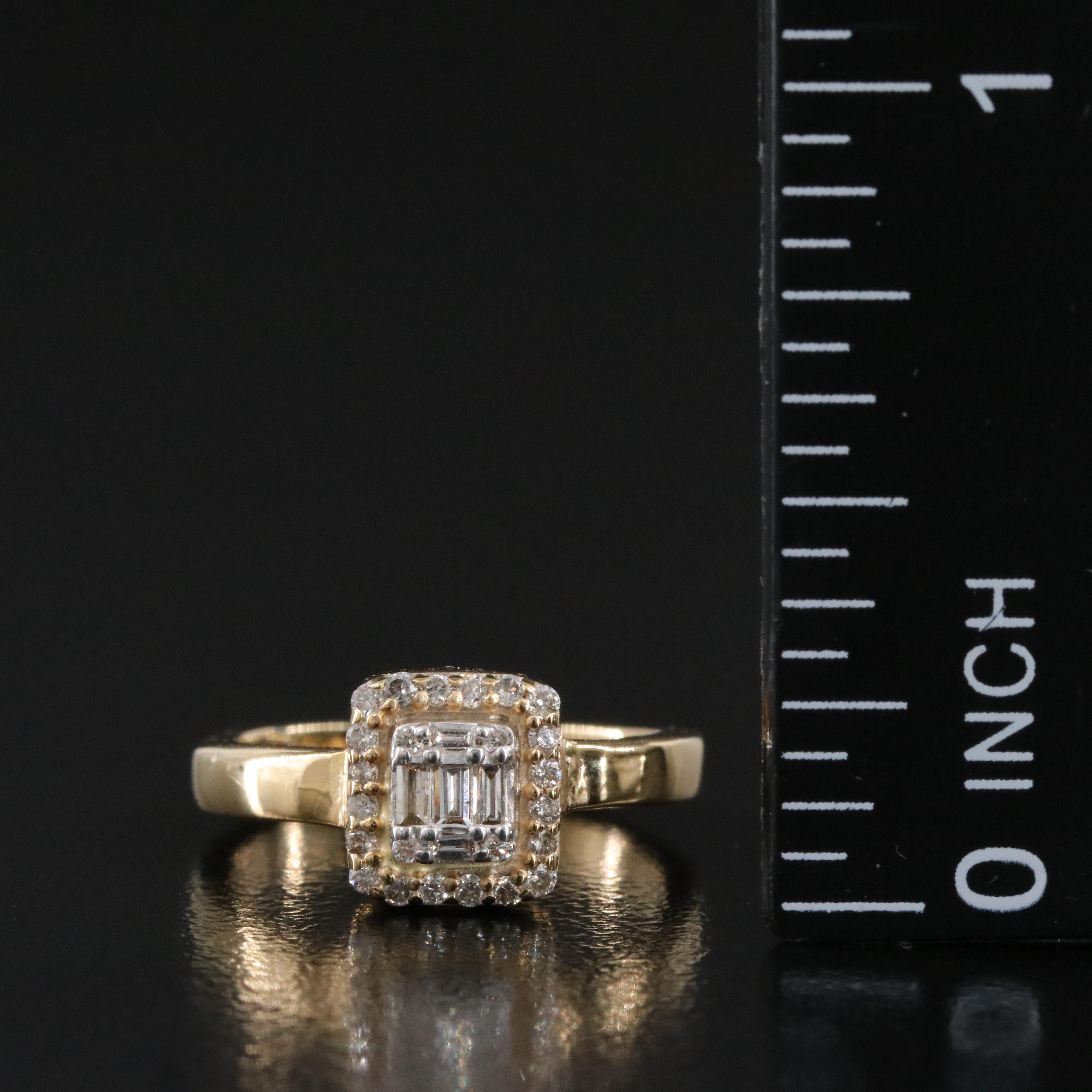 10K 0.19 CTW Diamond Ring