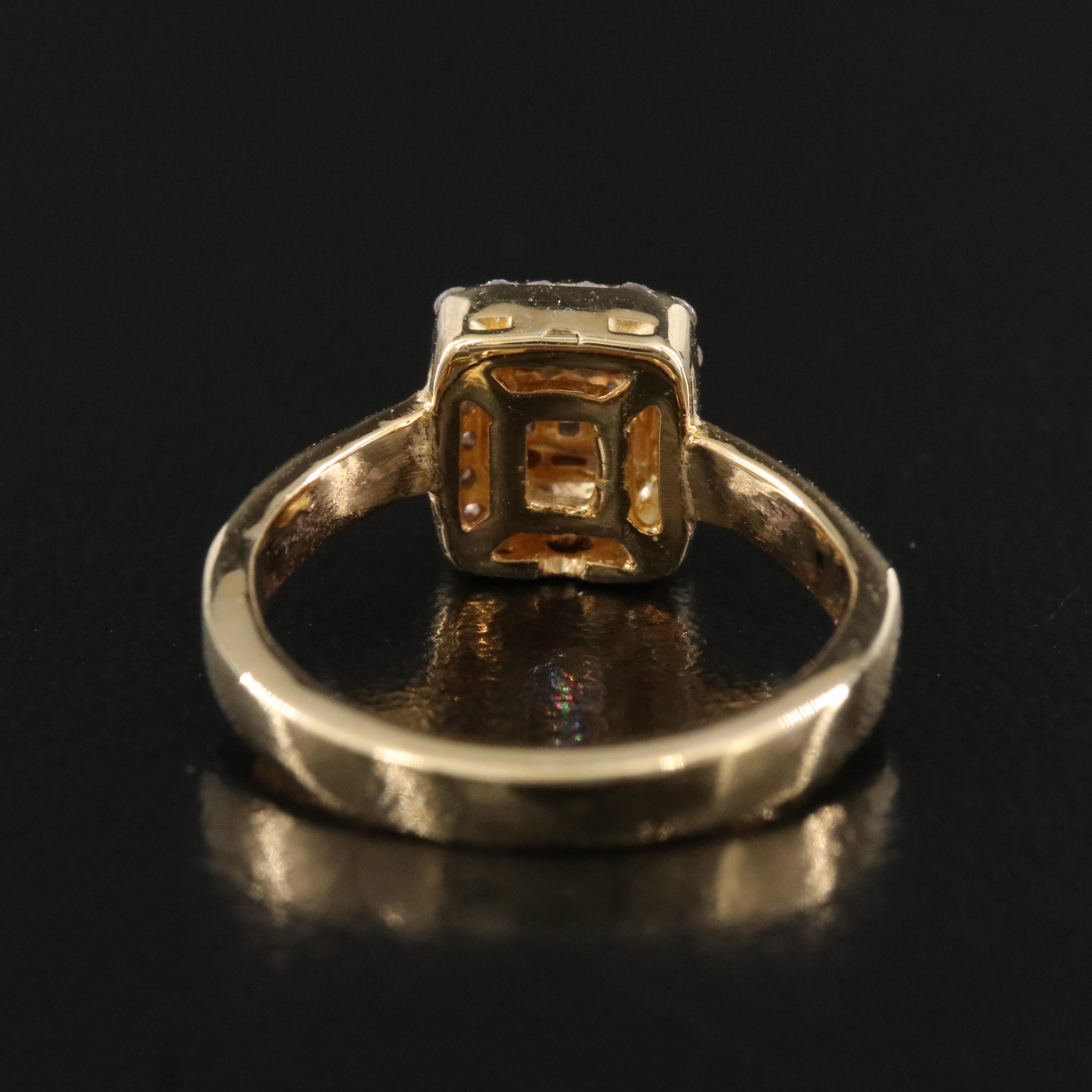 10K 0.19 CTW Diamond Ring