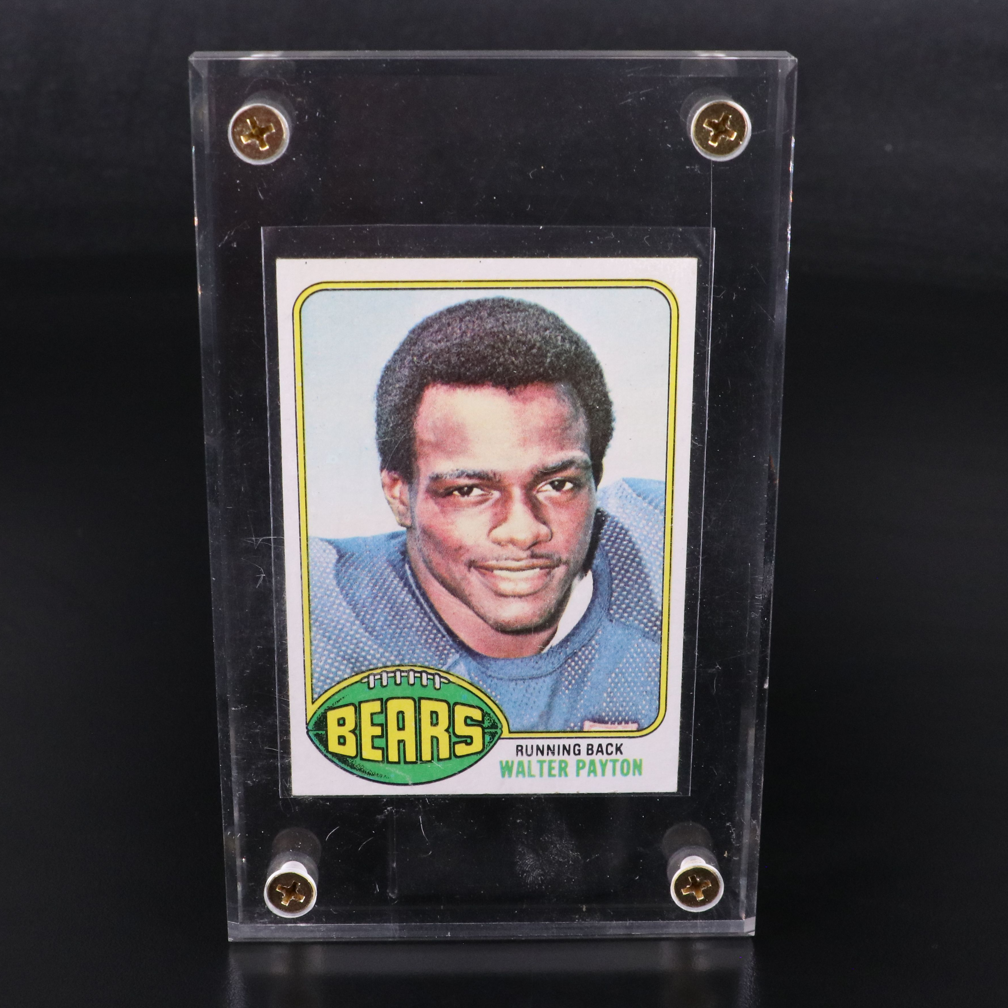 1976 Topps Walter Payton Chicago Bears Rookie Football Card