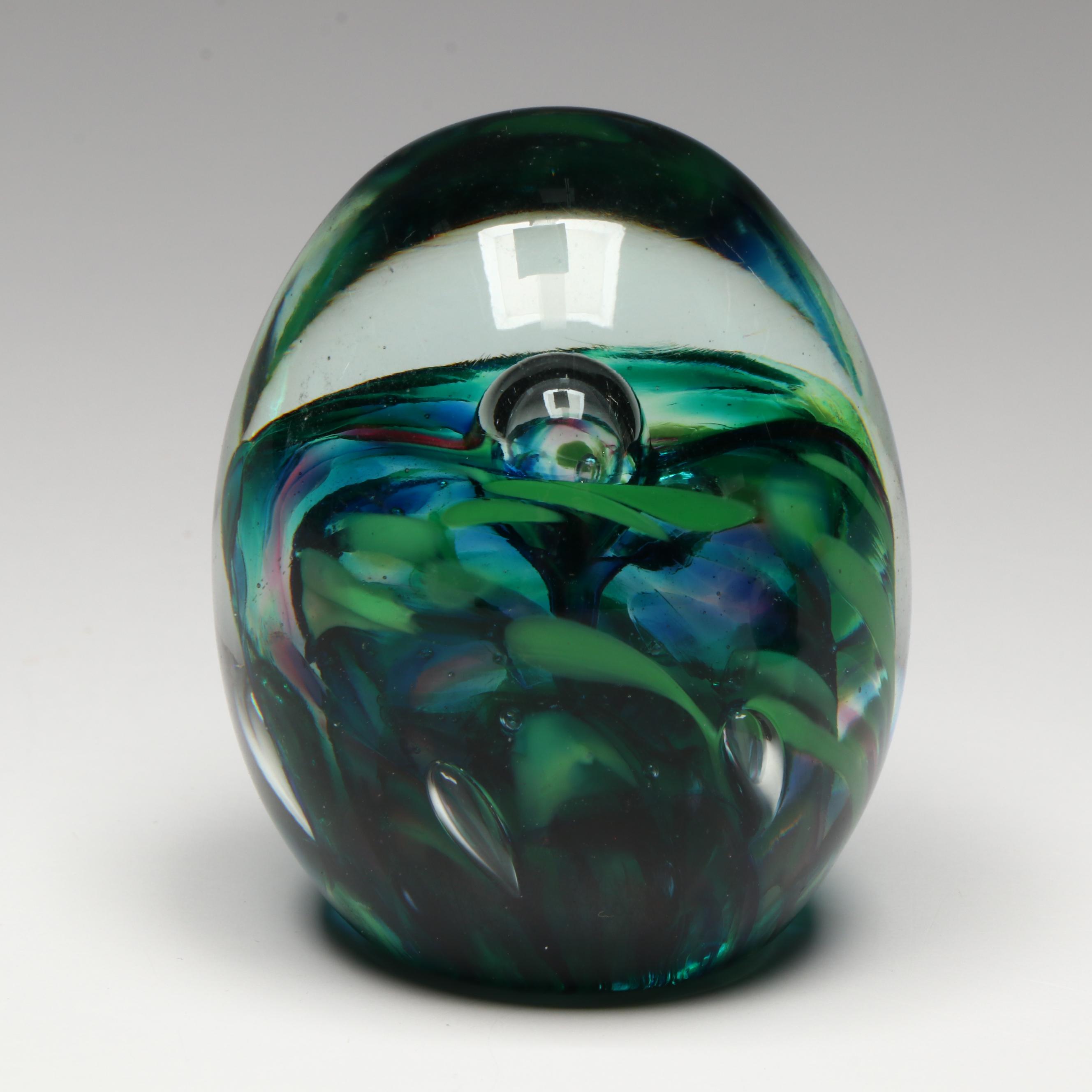 Kerry with Other Art Glass Paperweights