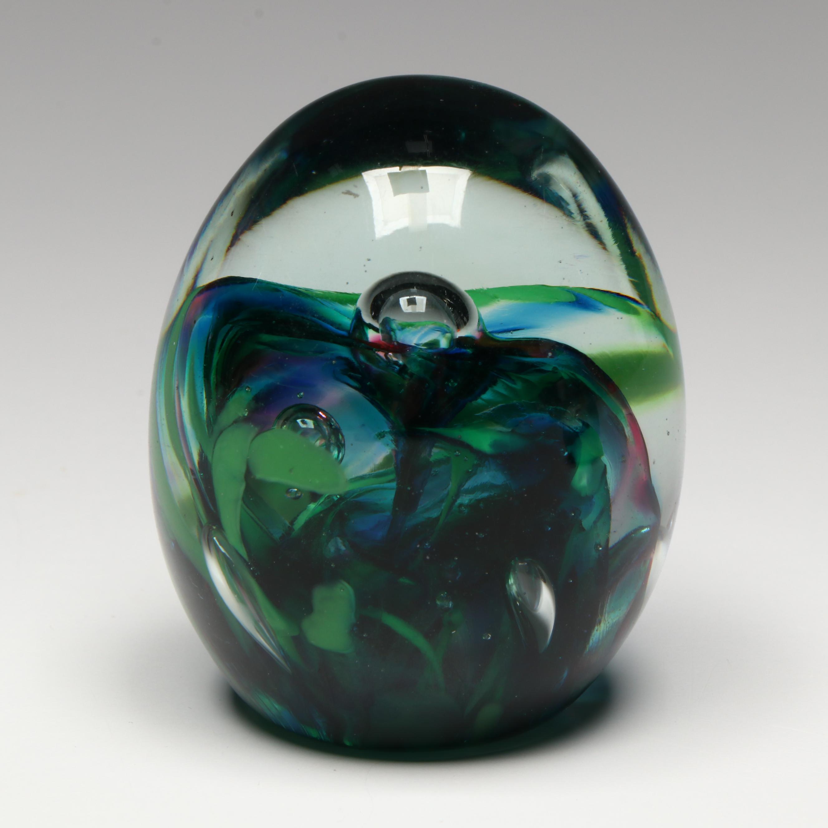 Kerry with Other Art Glass Paperweights