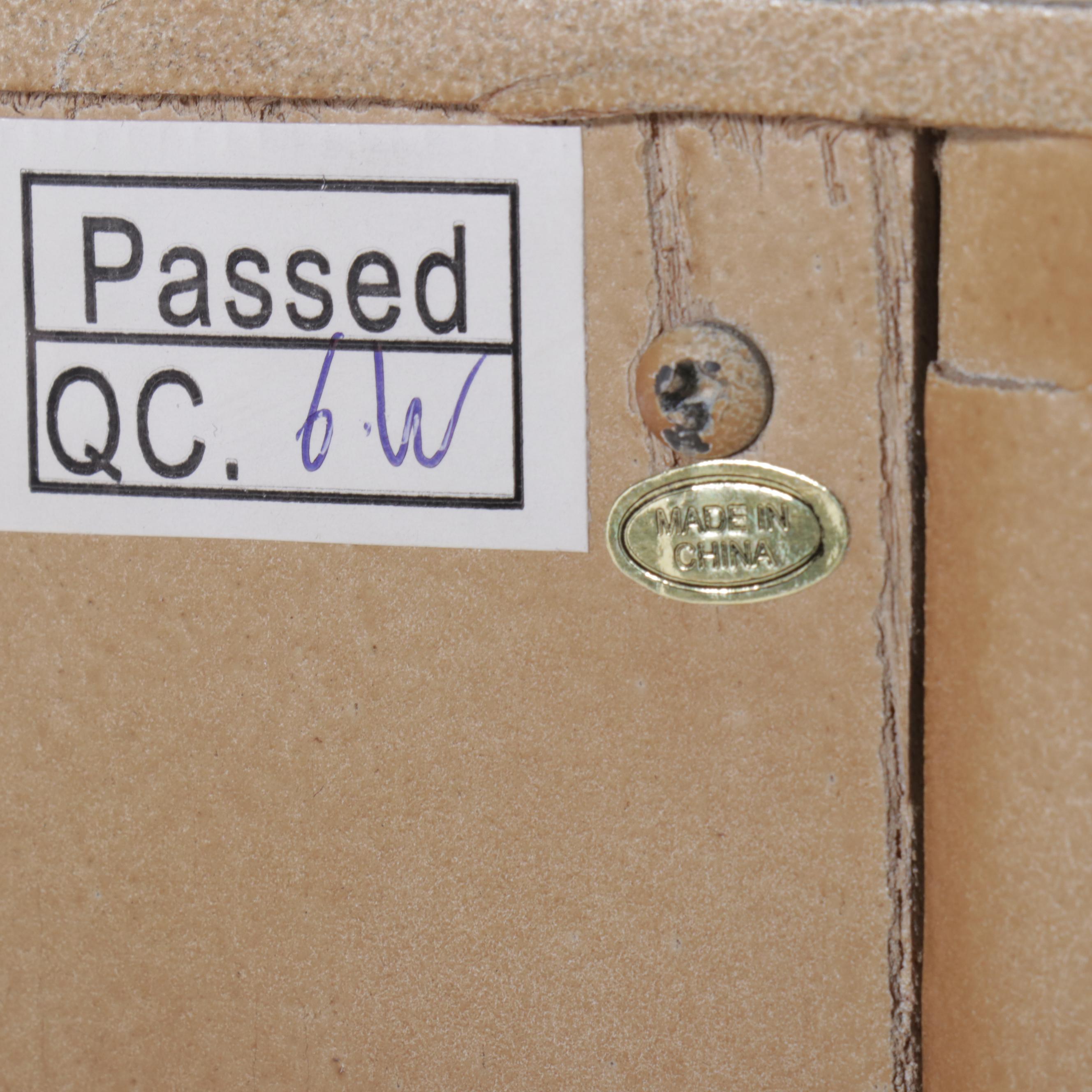 Entertainment Armoire with Golf Scene, Early 21st Century