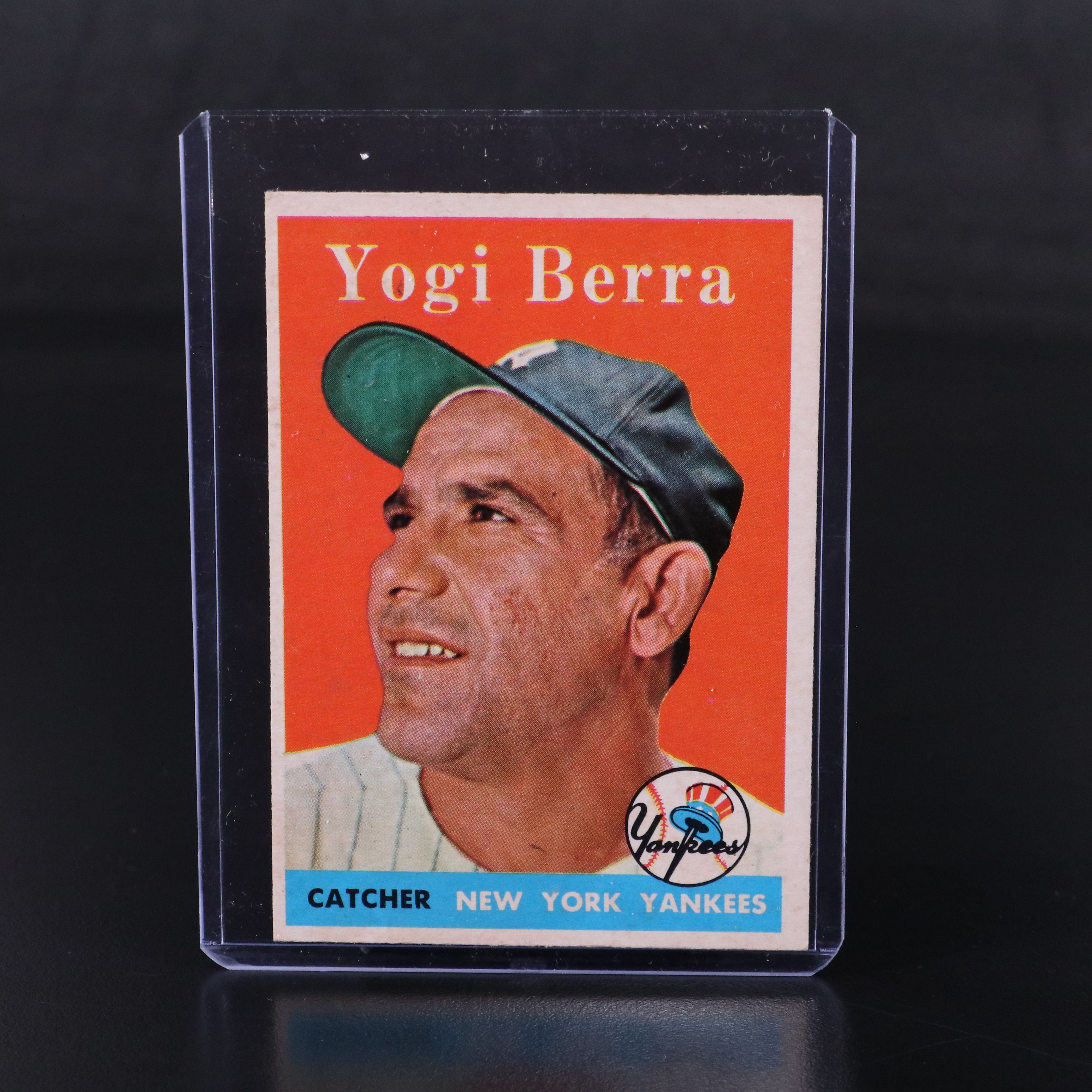 1958 Topps Willie Mays and Yogi Berra Baseball Cards